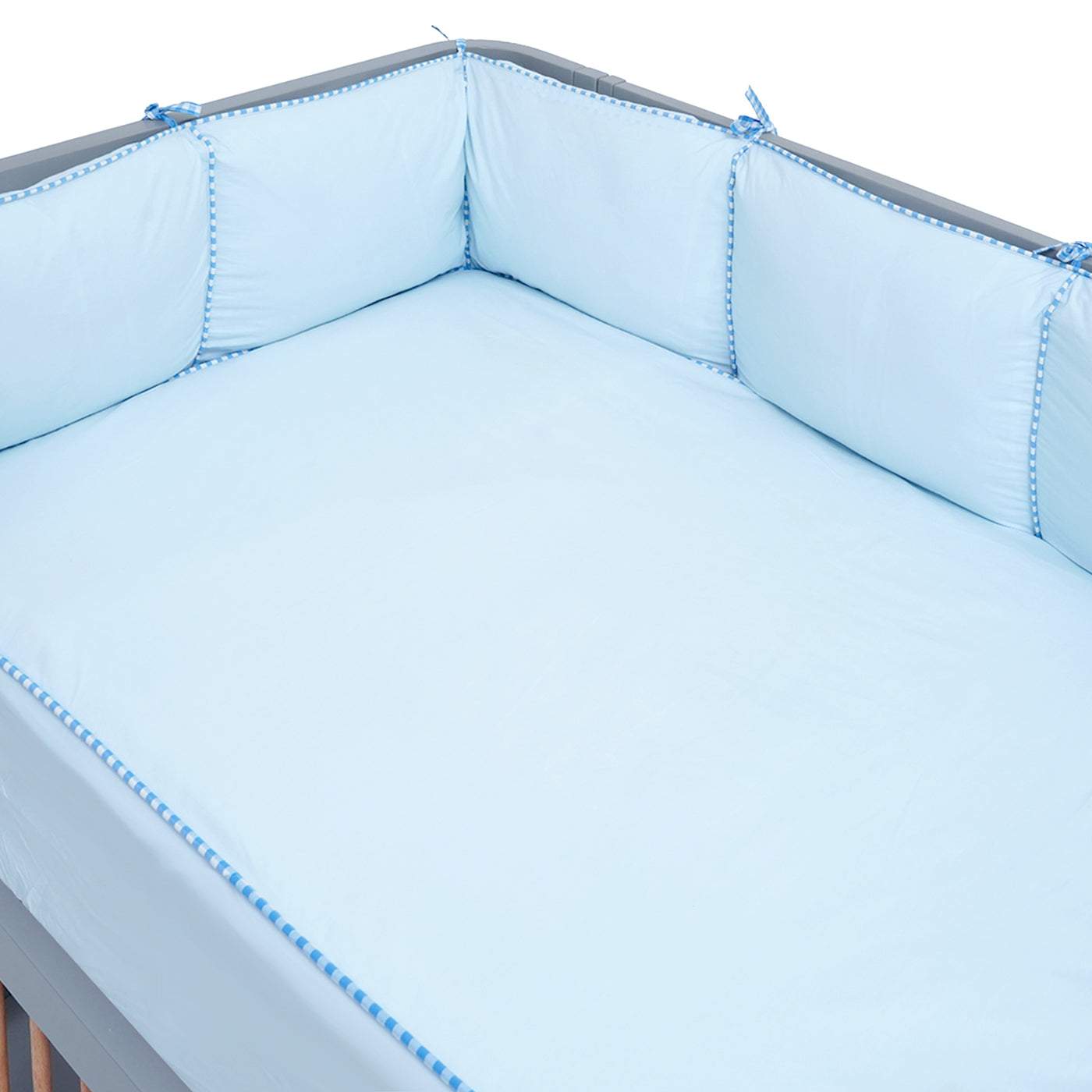 TULO BABY FITTED CRIB SHEET – BABY BLUE