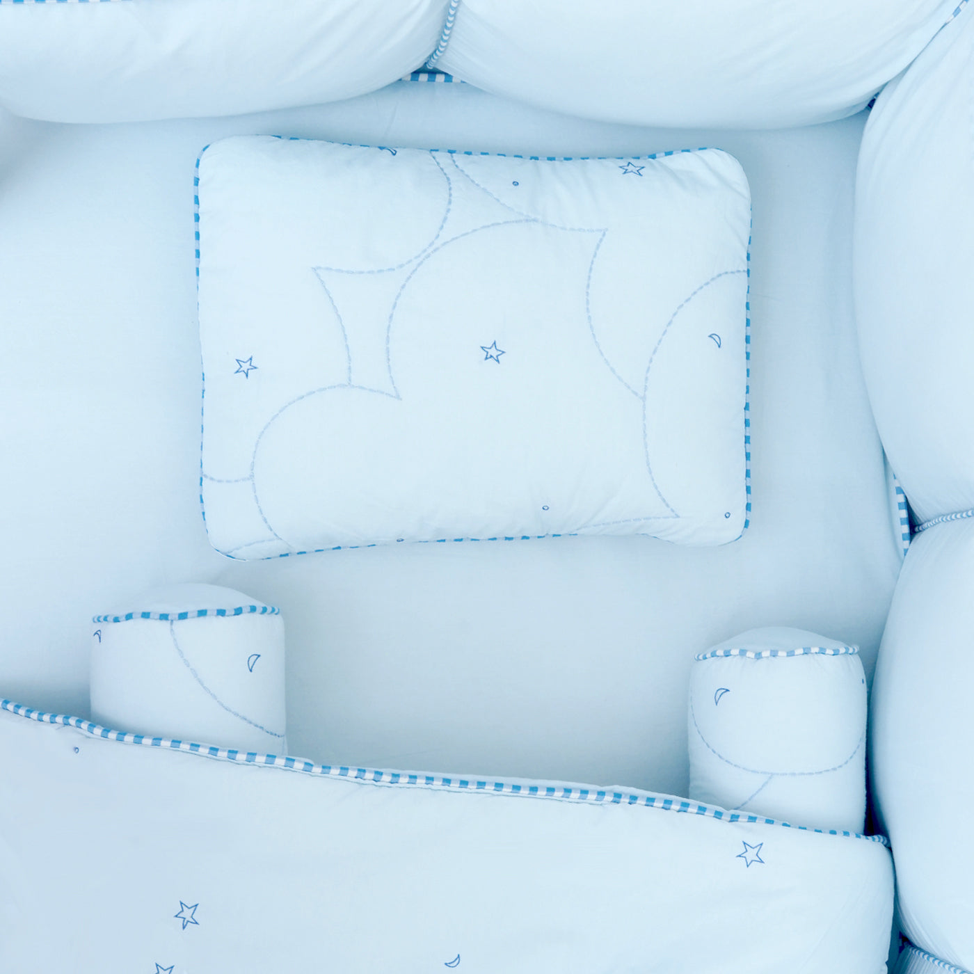 TULO BABY PILLOW SET – BABY BLUE