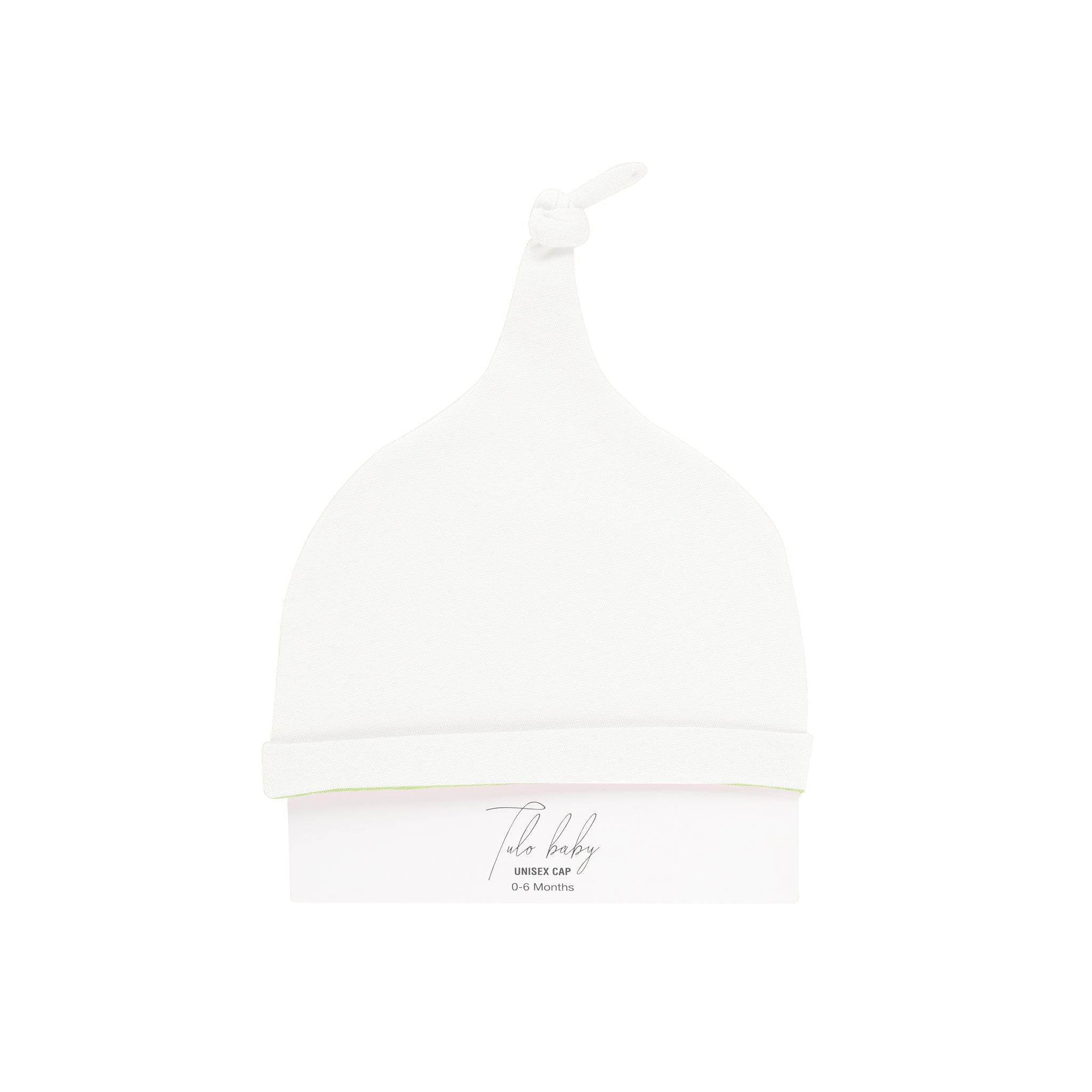 CREAM KNOTTED BEANIE