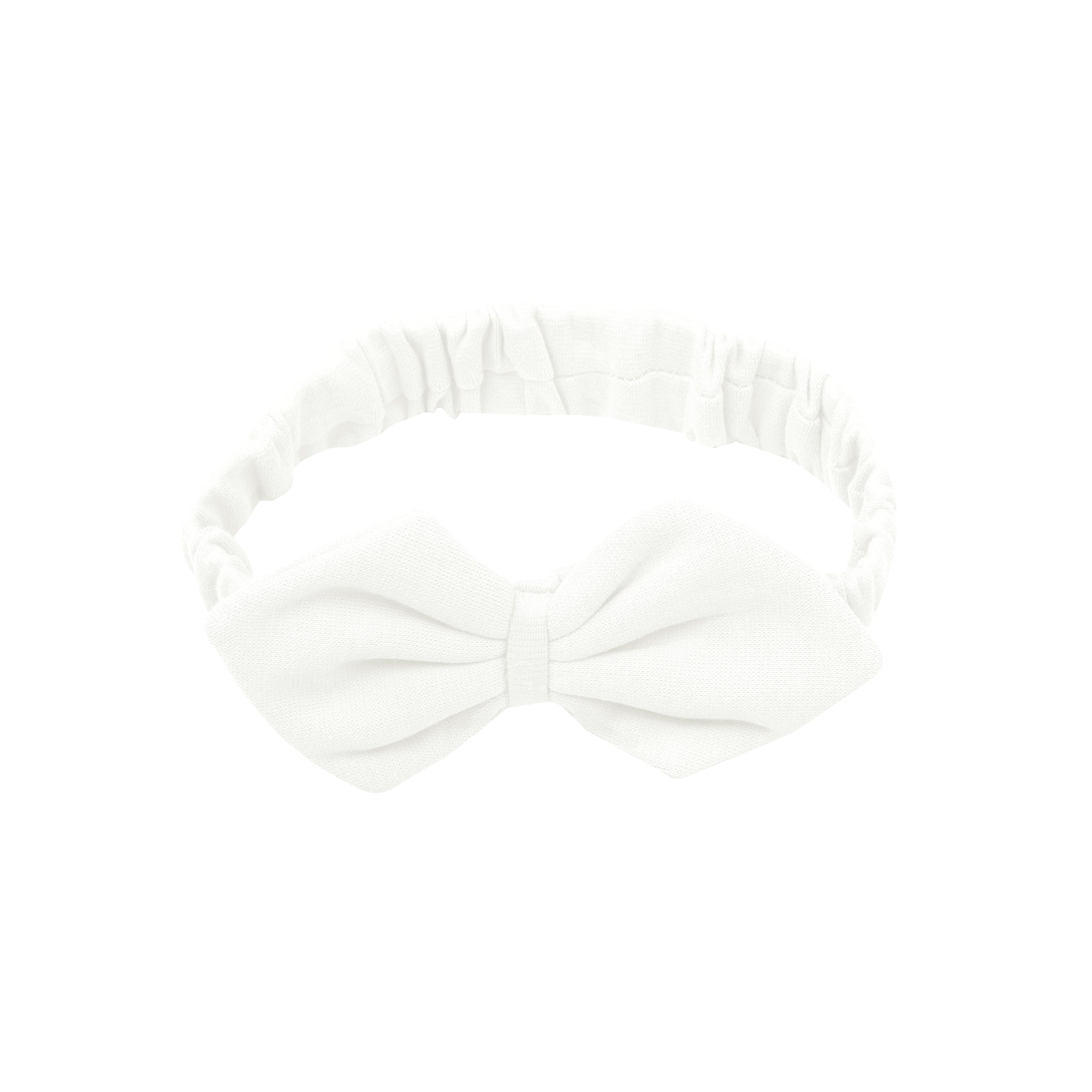 CREAM BOW HEADBAND