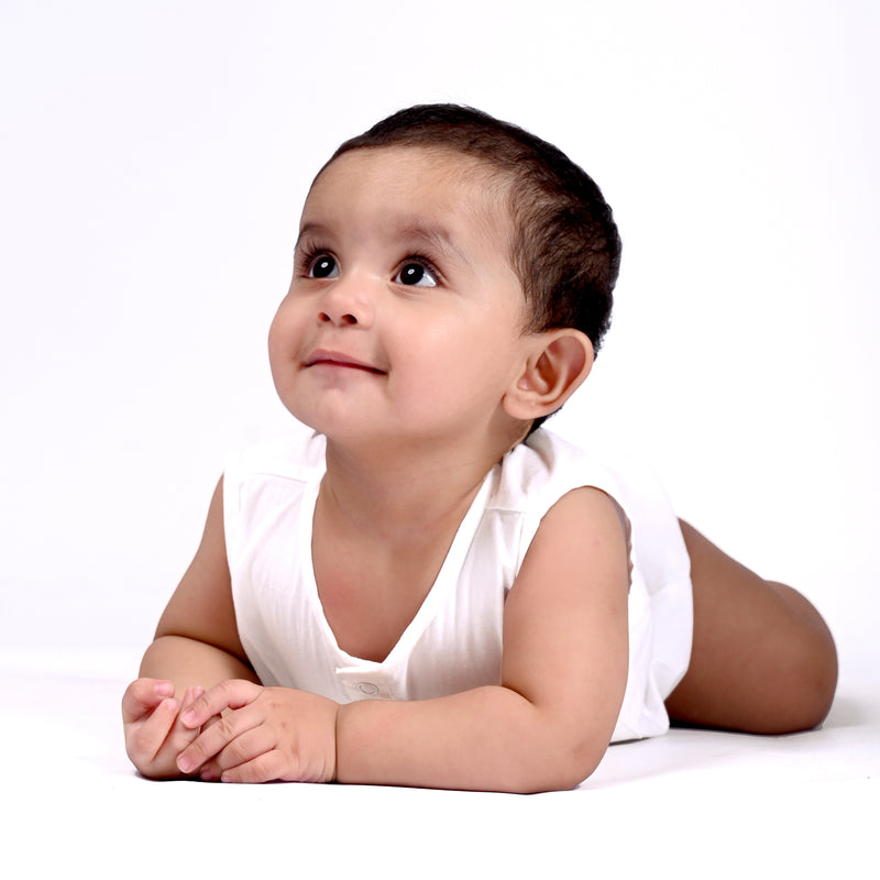 CREAM COTTON ONESIE