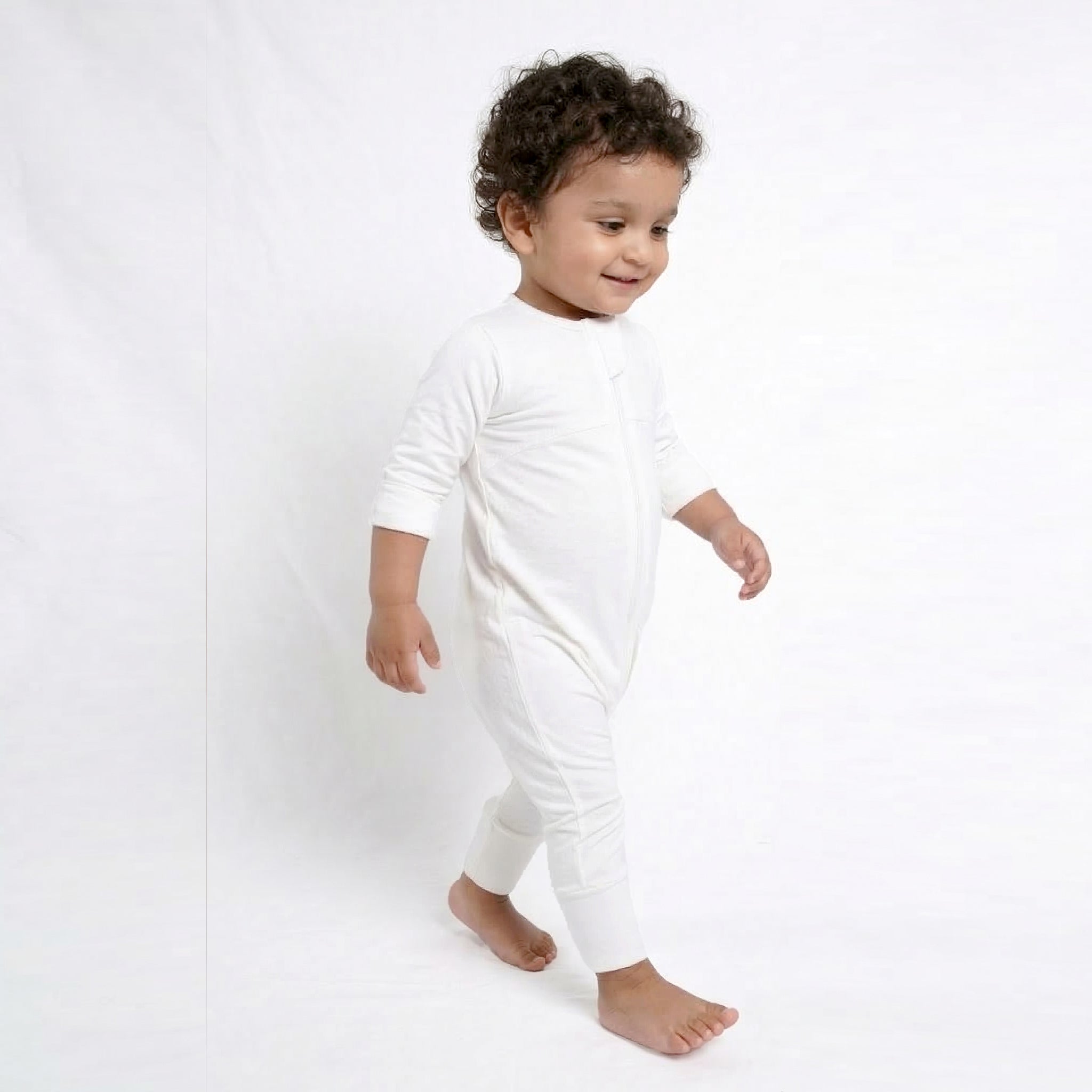 SLEEPSUIT (0.6 TOG) - CREAM | TULO BABY