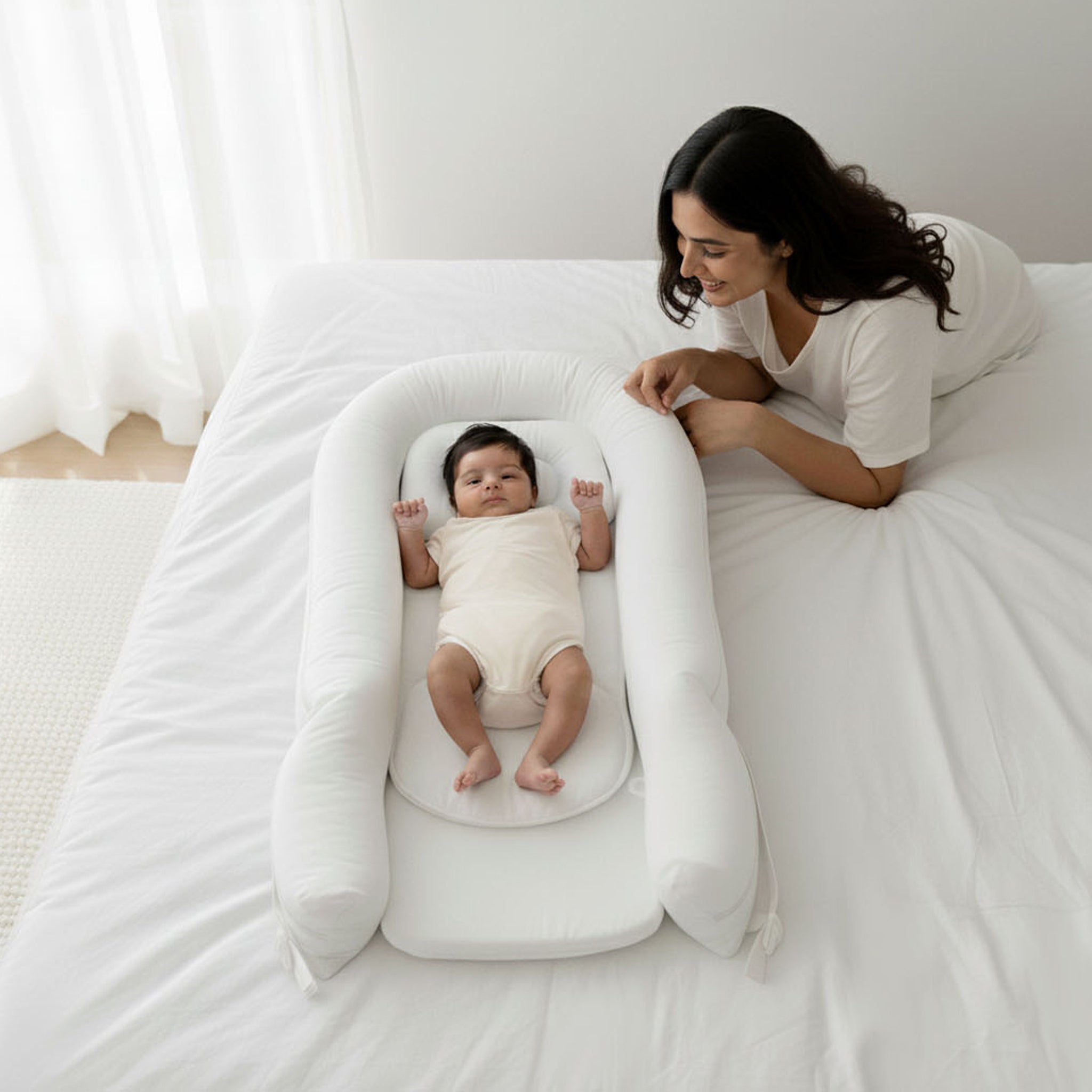 BABY NEST SET - CREAM NESTO PAD SET | TULO BABY
