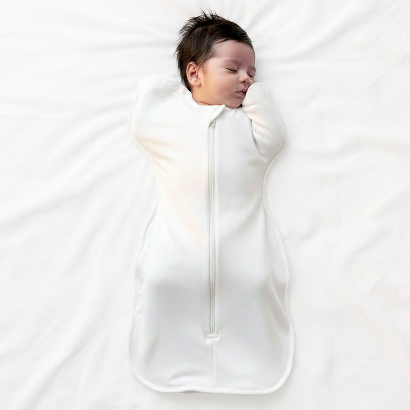 SLEEPING POD SWADDLE FOR BABIES (1.2 TOG) - CREAM  | TULO BABY