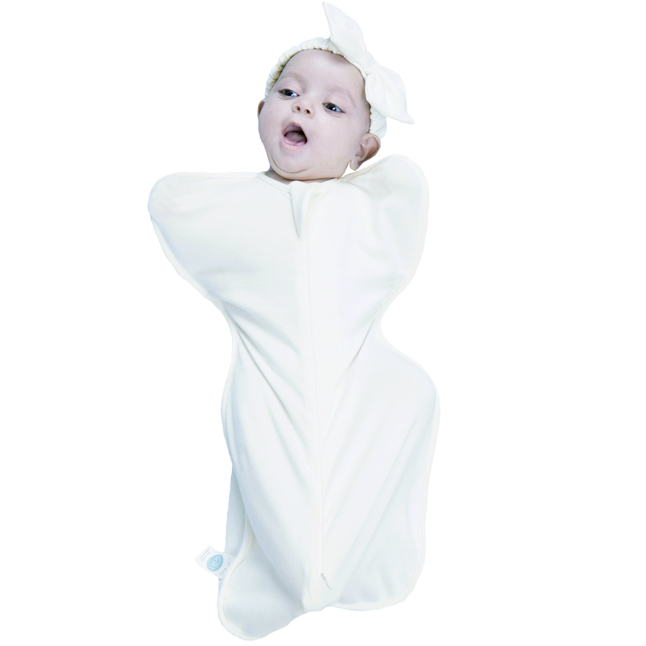 CREAM SLEEPING POD SWADDLE FOR BABIES