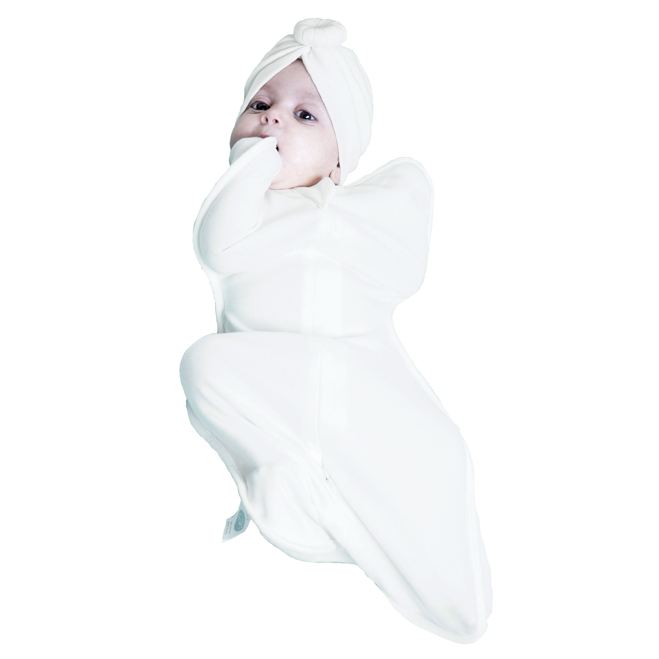 CREAM SLEEPING POD SWADDLE FOR BABIES