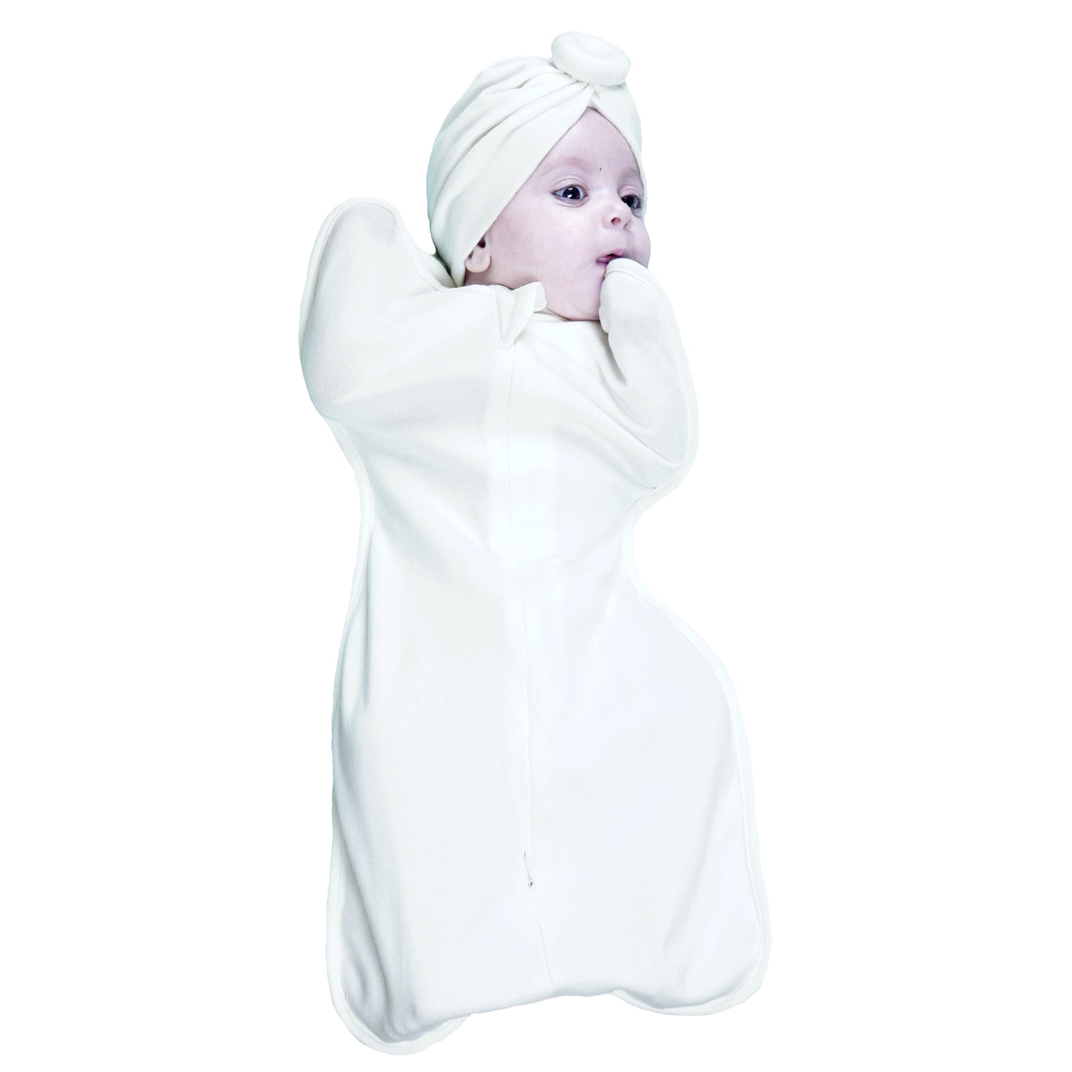 CREAM SLEEPING POD SWADDLE FOR BABIES