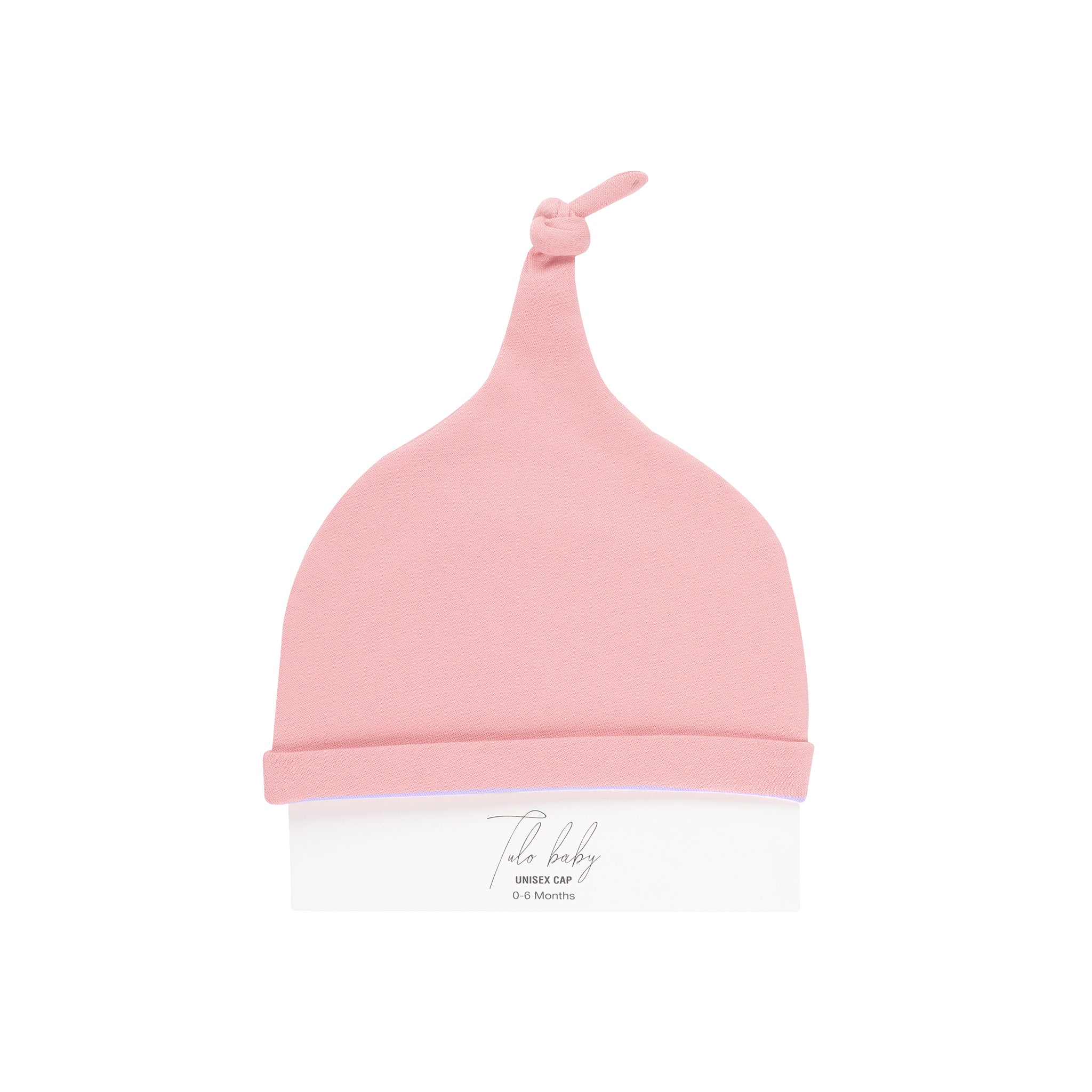 DESSERT ROSE KNOTTED BEANIE