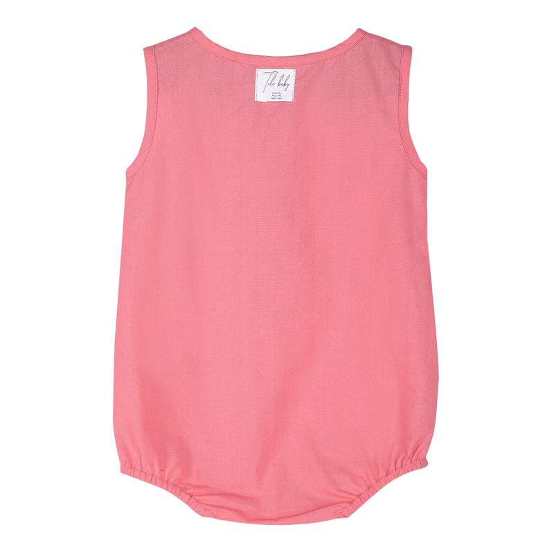 DESSERT ROSE COTTON ONESIE