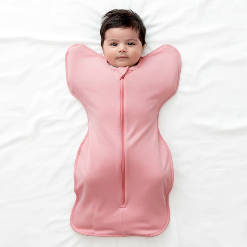 SLEEPING POD SWADDLE FOR BABIES (0.6 TOG) - DESSERT ROSE  | TULO BABY