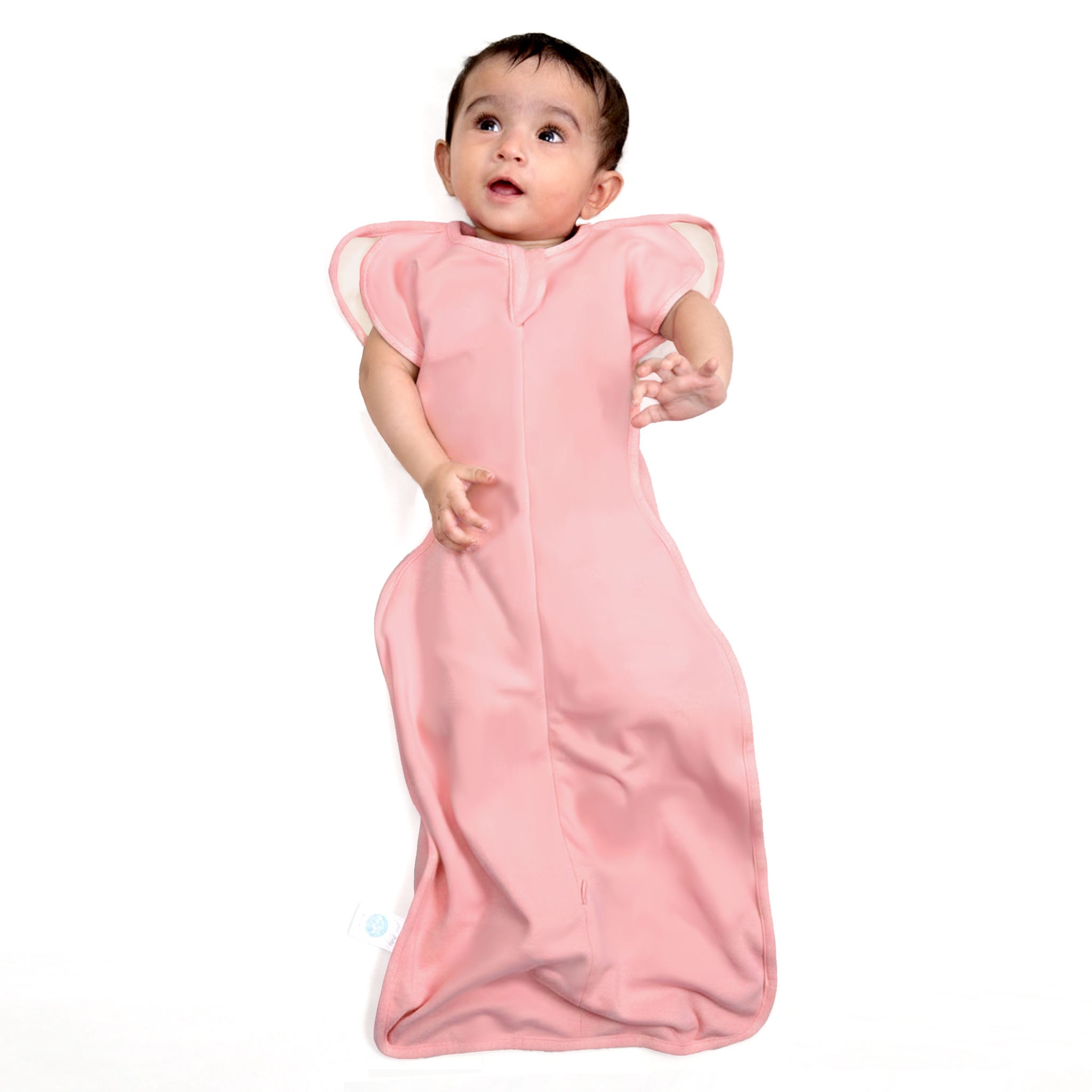 TRANSITIONAL POD SWADDLE FOR BABIES (2.5 TOG) - DESSERT ROSE | TULO BABY