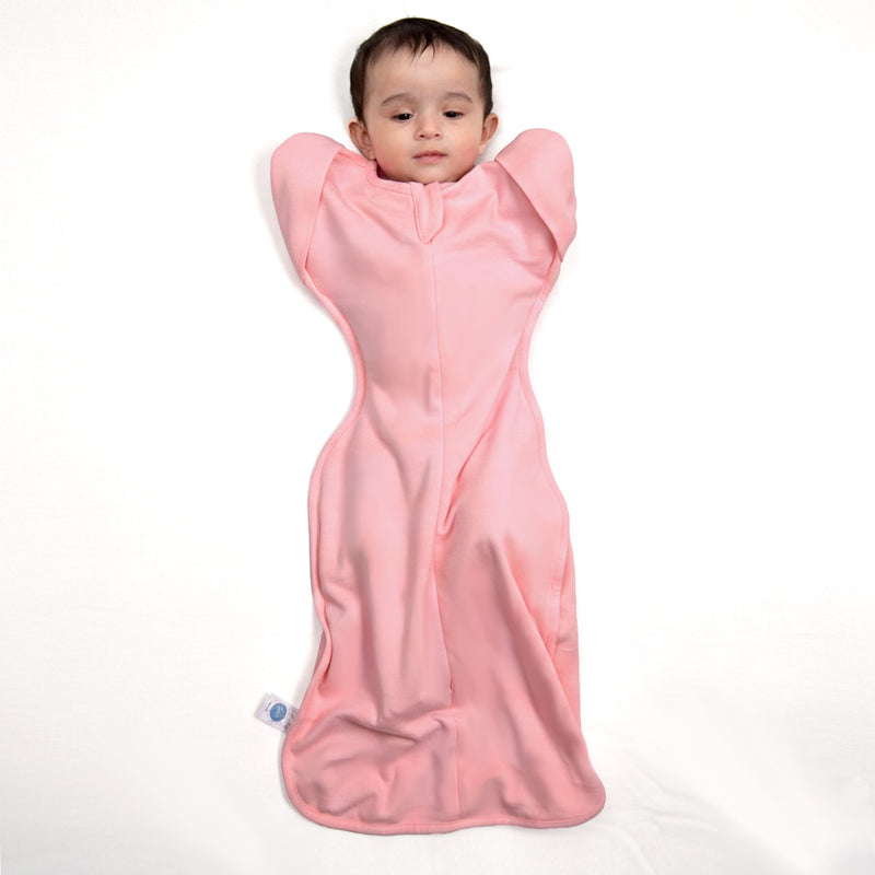 TRANSITIONAL POD SWADDLE FOR BABIES (0.6 TOG) - DESSERT ROSE | TULO BABY