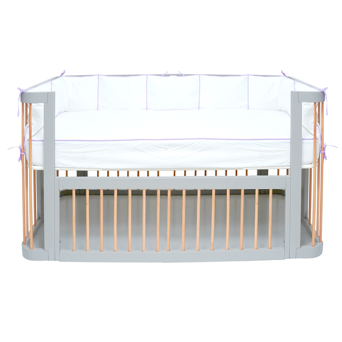 TULO BABY FITTED CRIB SHEET – CREAMY LILAC