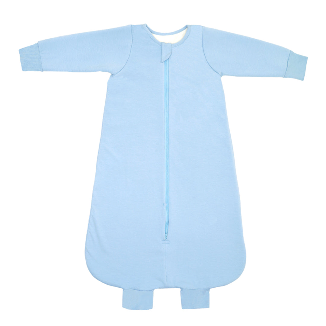 BABY SLEEPING BAG WITH FOOTIES AND SLEEVES (TOG 2.5) - DUSK BLUE | TULO BABY