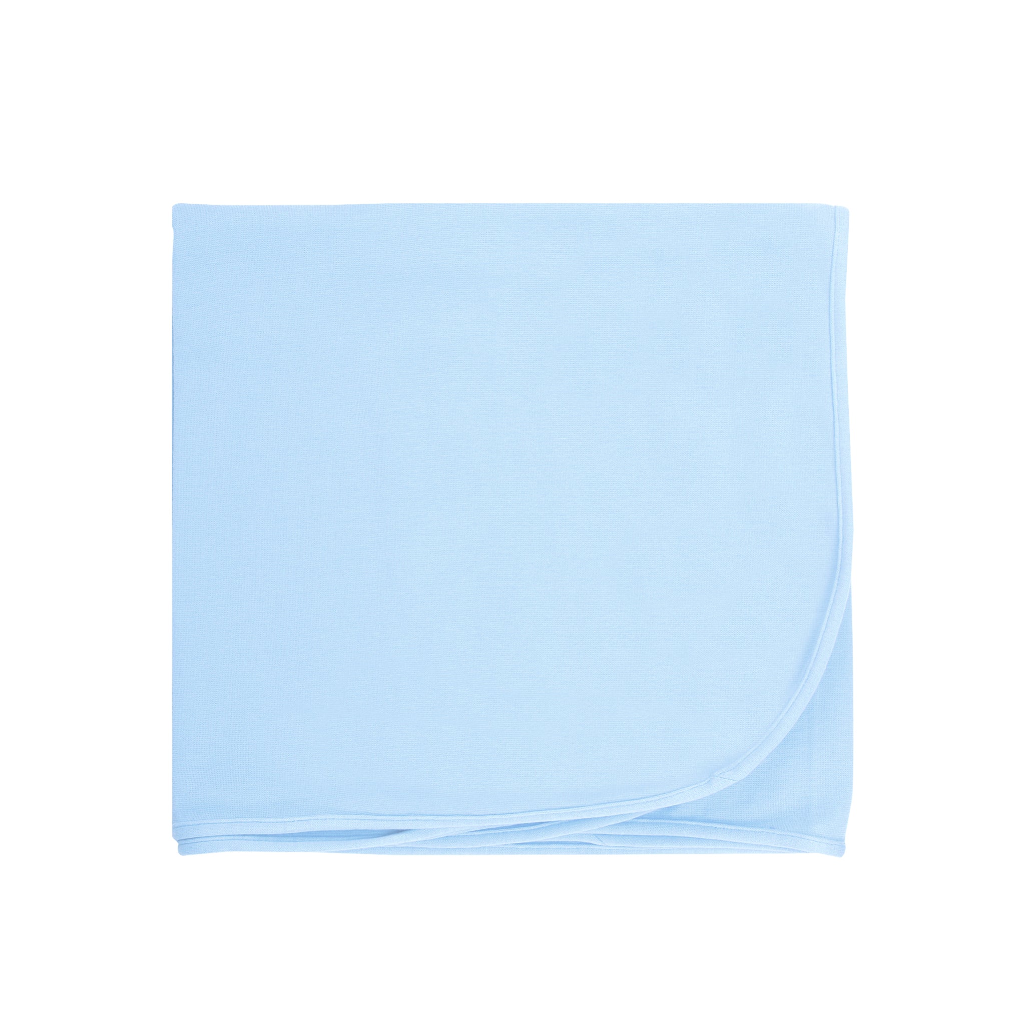 DUSK BLUE STRETCHY JERSEY SWADDLE BLANKET