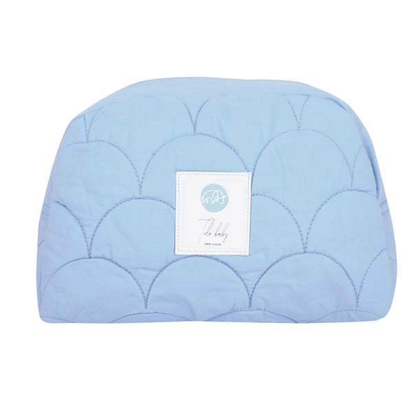 DUSK BLUE TRAVEL VANITY BAG