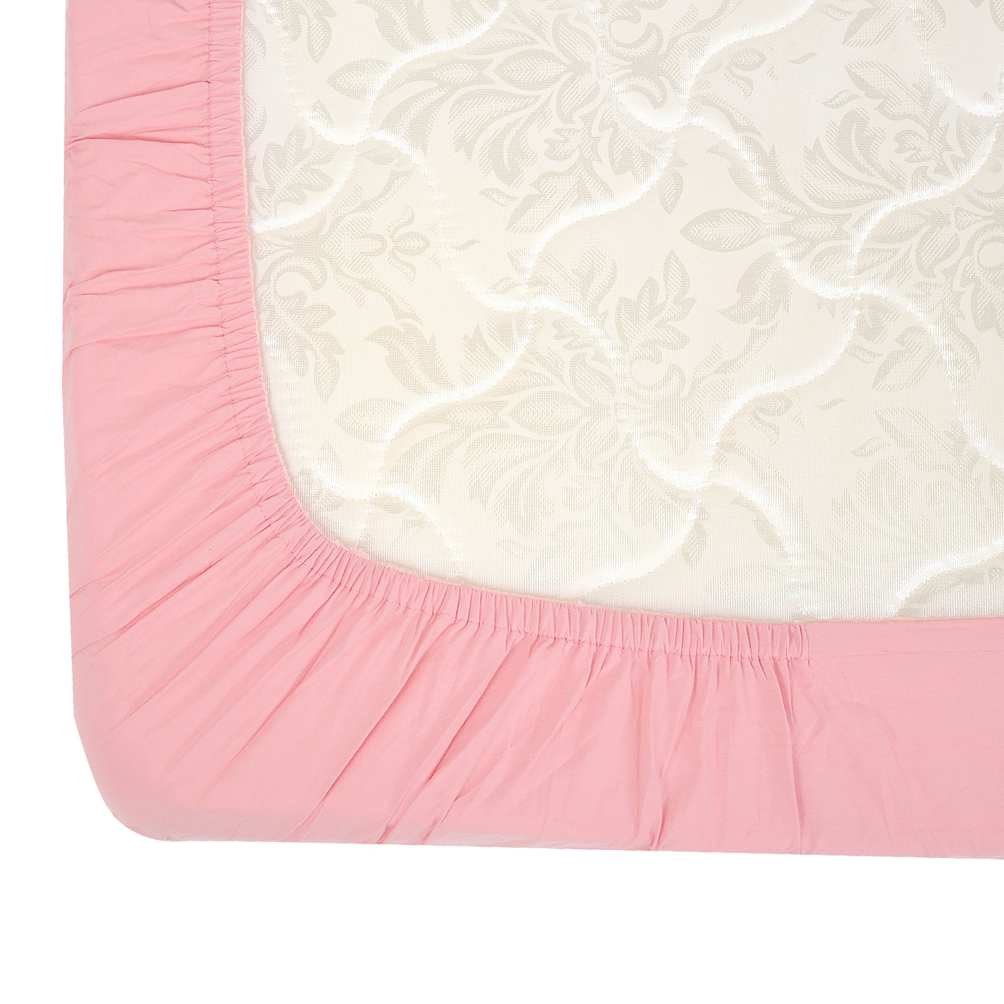 DUSK ROSE FITTED CRIB SHEET