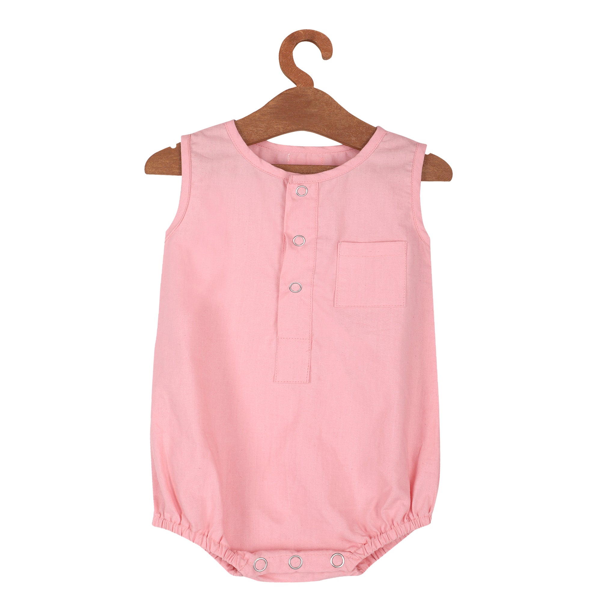 DUSK ROSE COTTON ONESIE