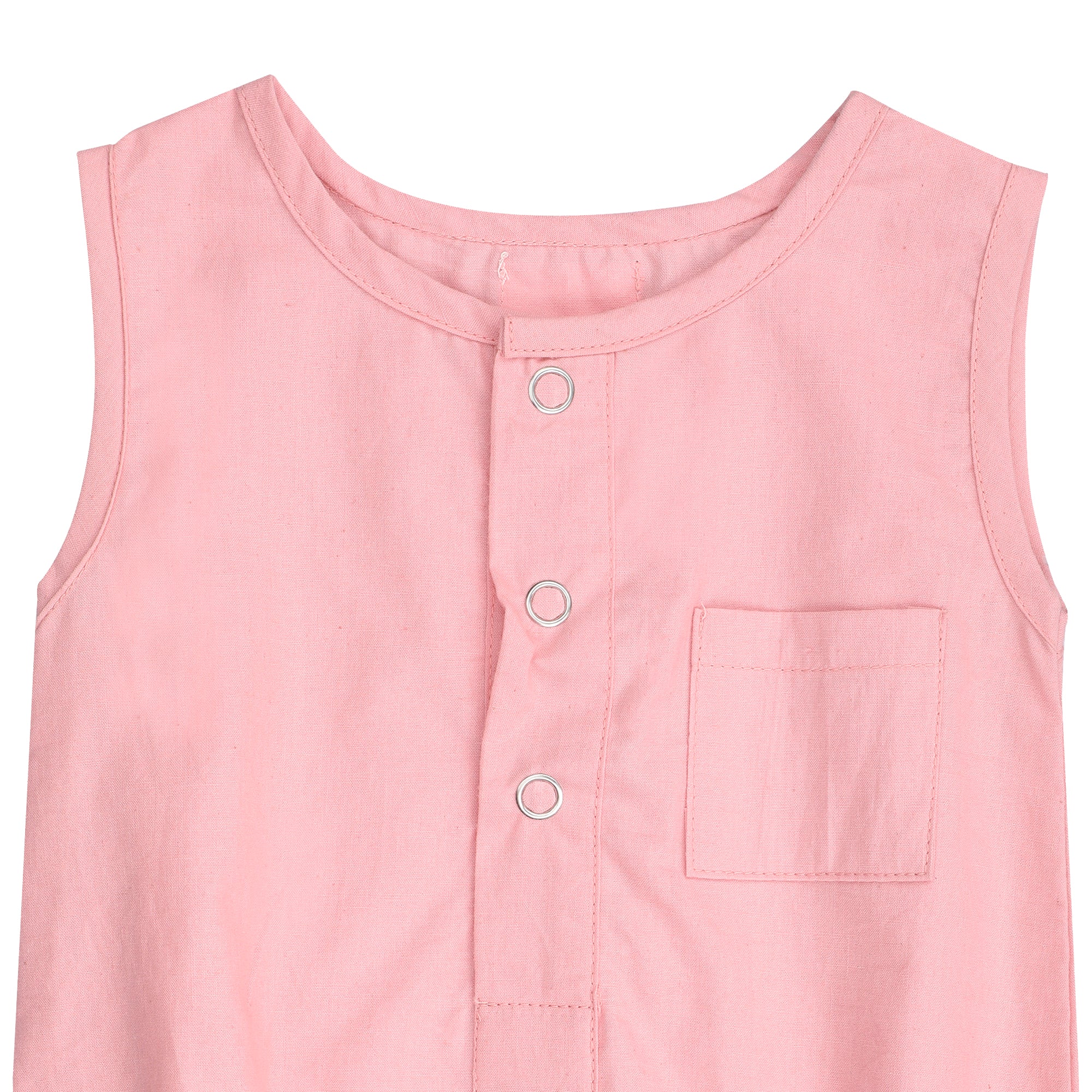 DUSK ROSE COTTON ONESIE