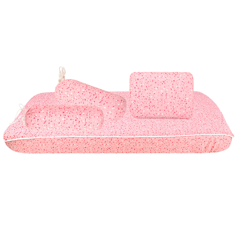 DUSK ROSE TERRAZZO BEDDING SET