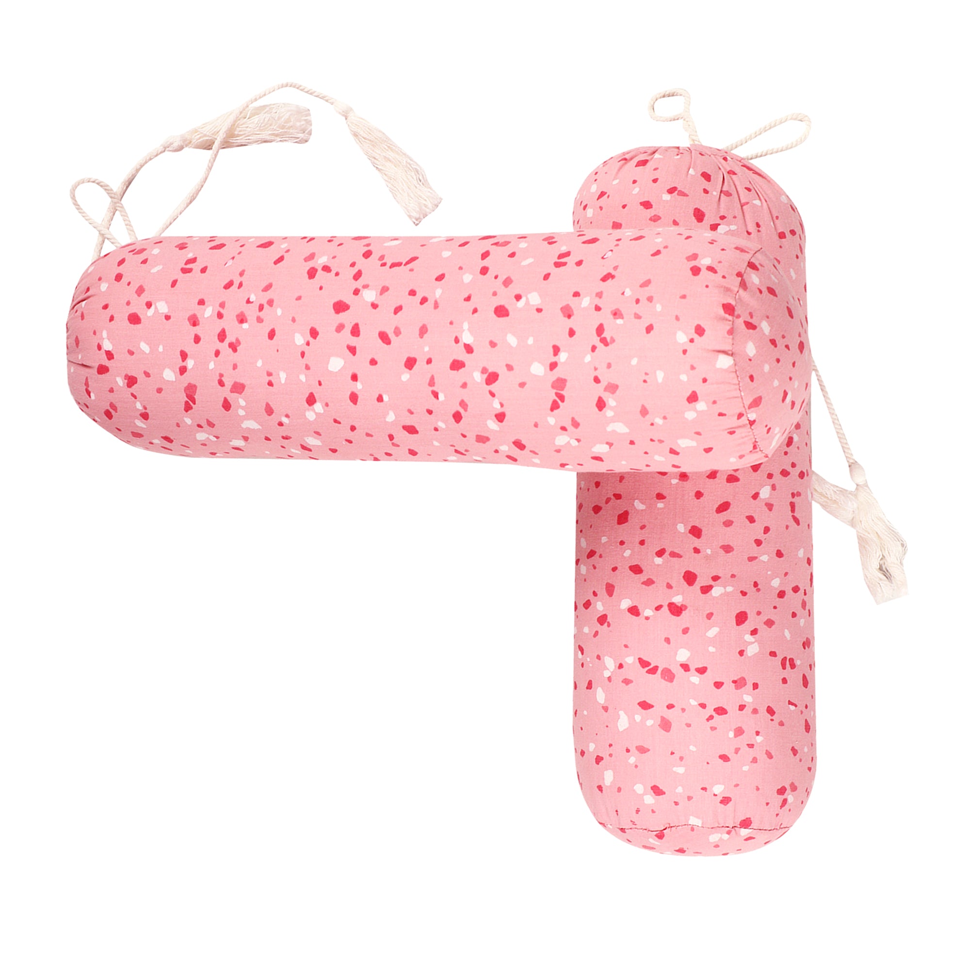 DUSK ROSE TERRAZZO BOLSTER