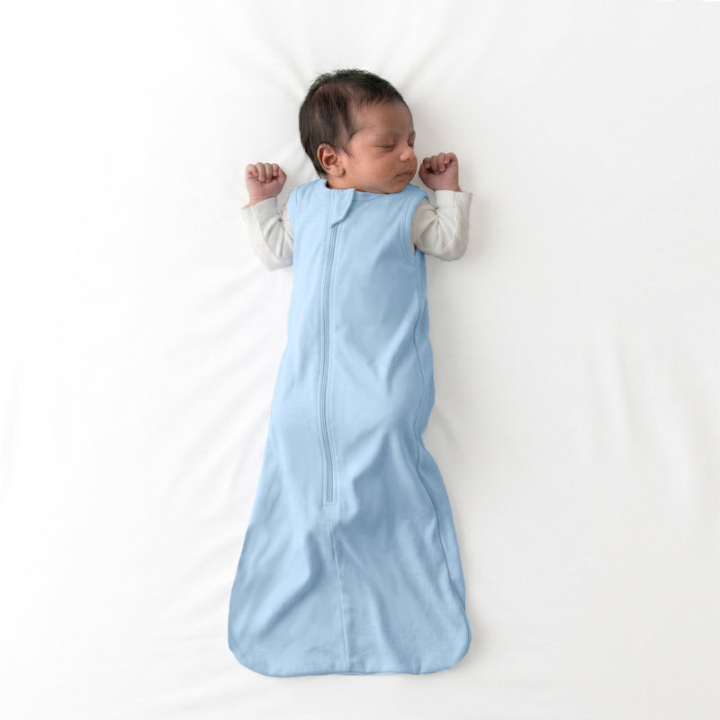 BABY SLEEPING BAG (1.2 TOG) - DUSK BLUE | TULO BABY