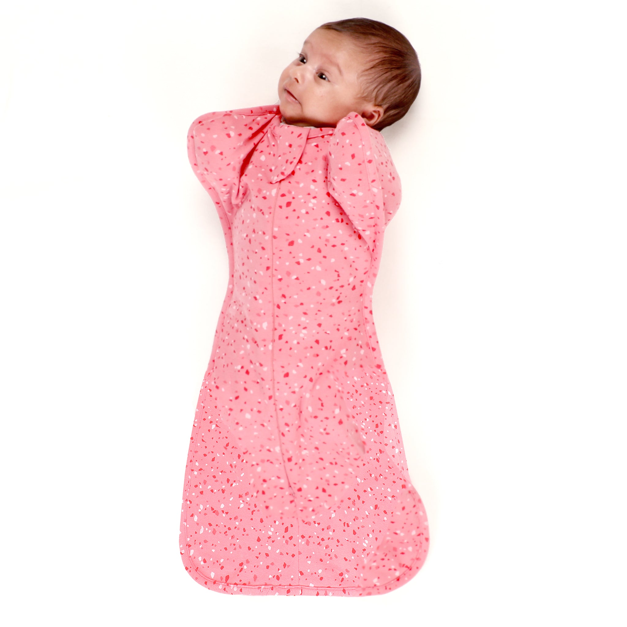 DESSERT ROSE TERRAZZO SLEEPING POD SWADDLE FOR BABIES