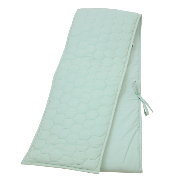 HARBOUR GREY CRIB BUMPER