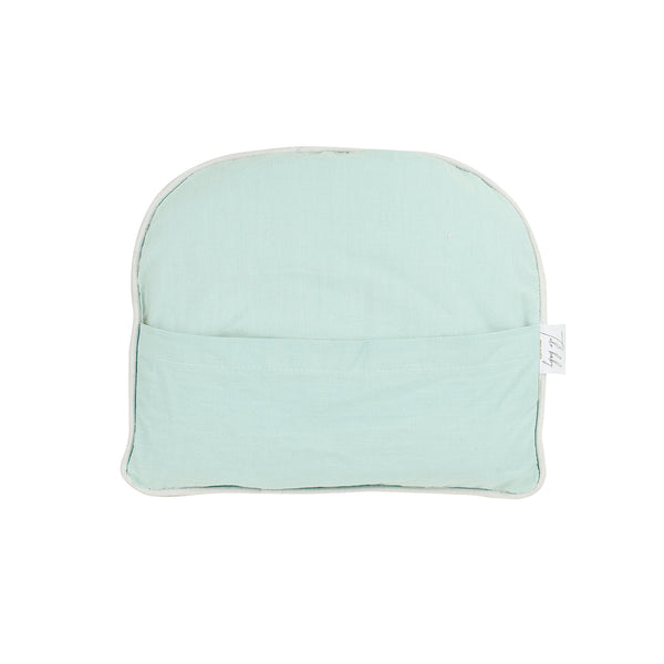 HARBOUR GREY NESTO PAD U-SHAPED MUSTARD PILLOW