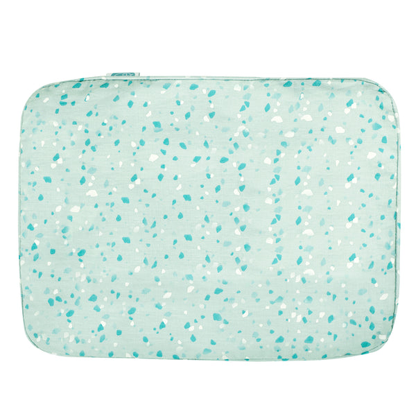 HARBOUR GREY TERRAZZO MUSTARD PILLOW COVER AND FILLER SET