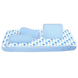 ICY BLUE SCALLOP BEDDING SET