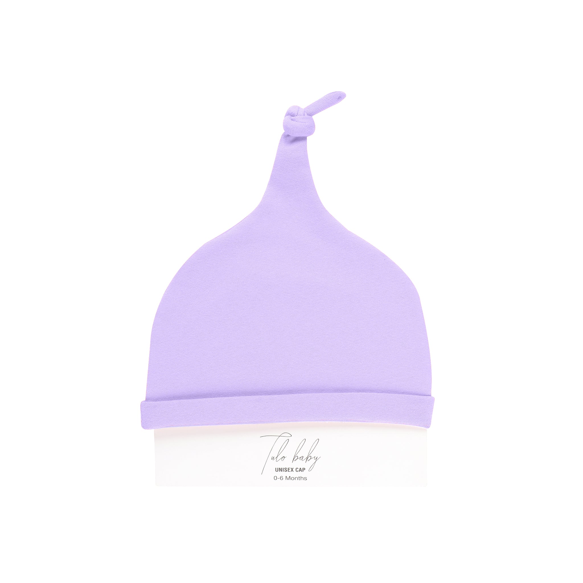 LILAC KNOTTED BEANIE