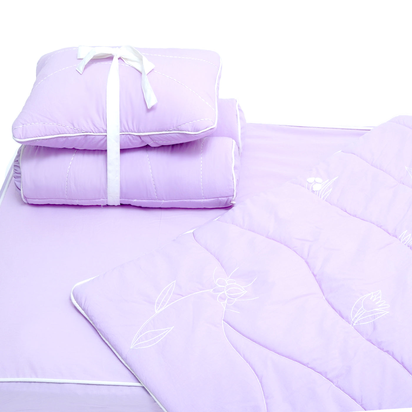 TULO BABY BEDDING SET – LILAC GARDEN