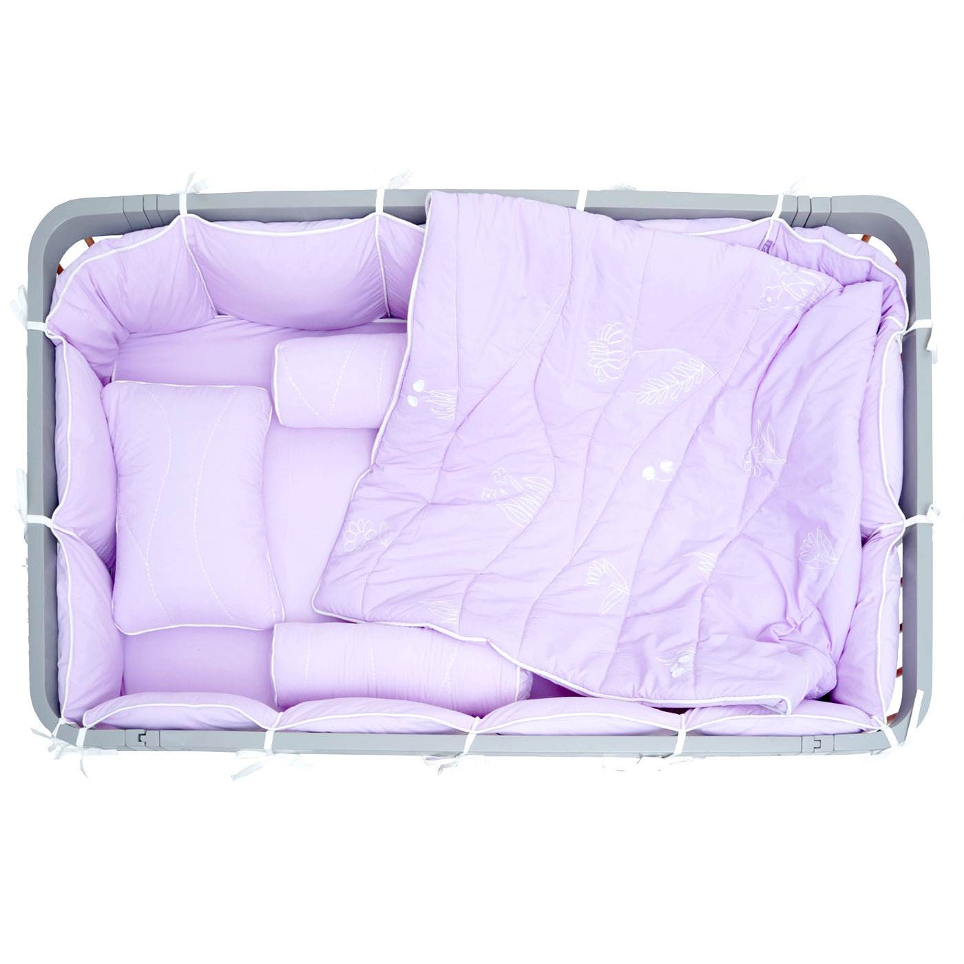 TULO BABY QUILT | DOHAR – LILAC GARDEN