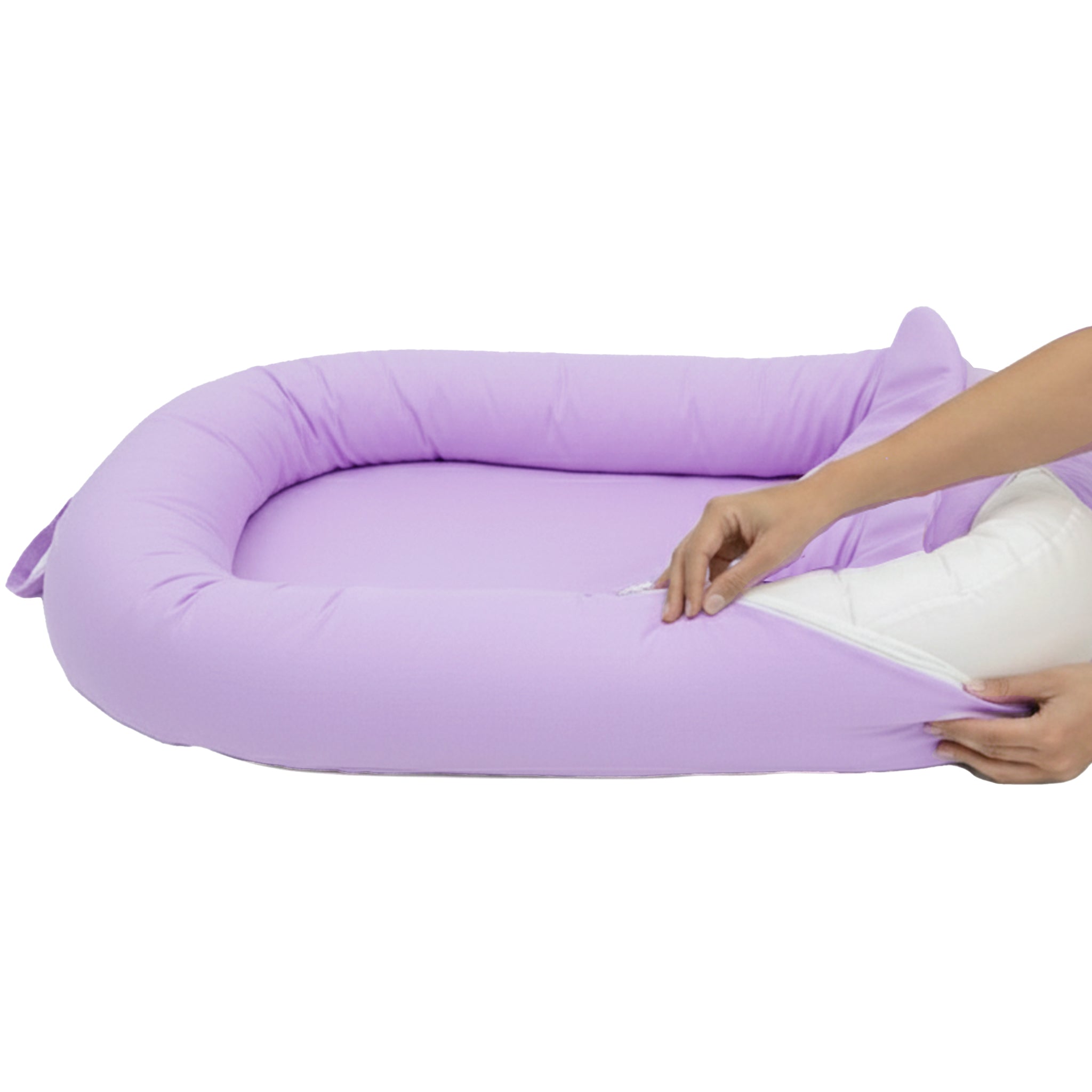 BABY NEST - LILAC NESTO PAD COVER | TULO BABY