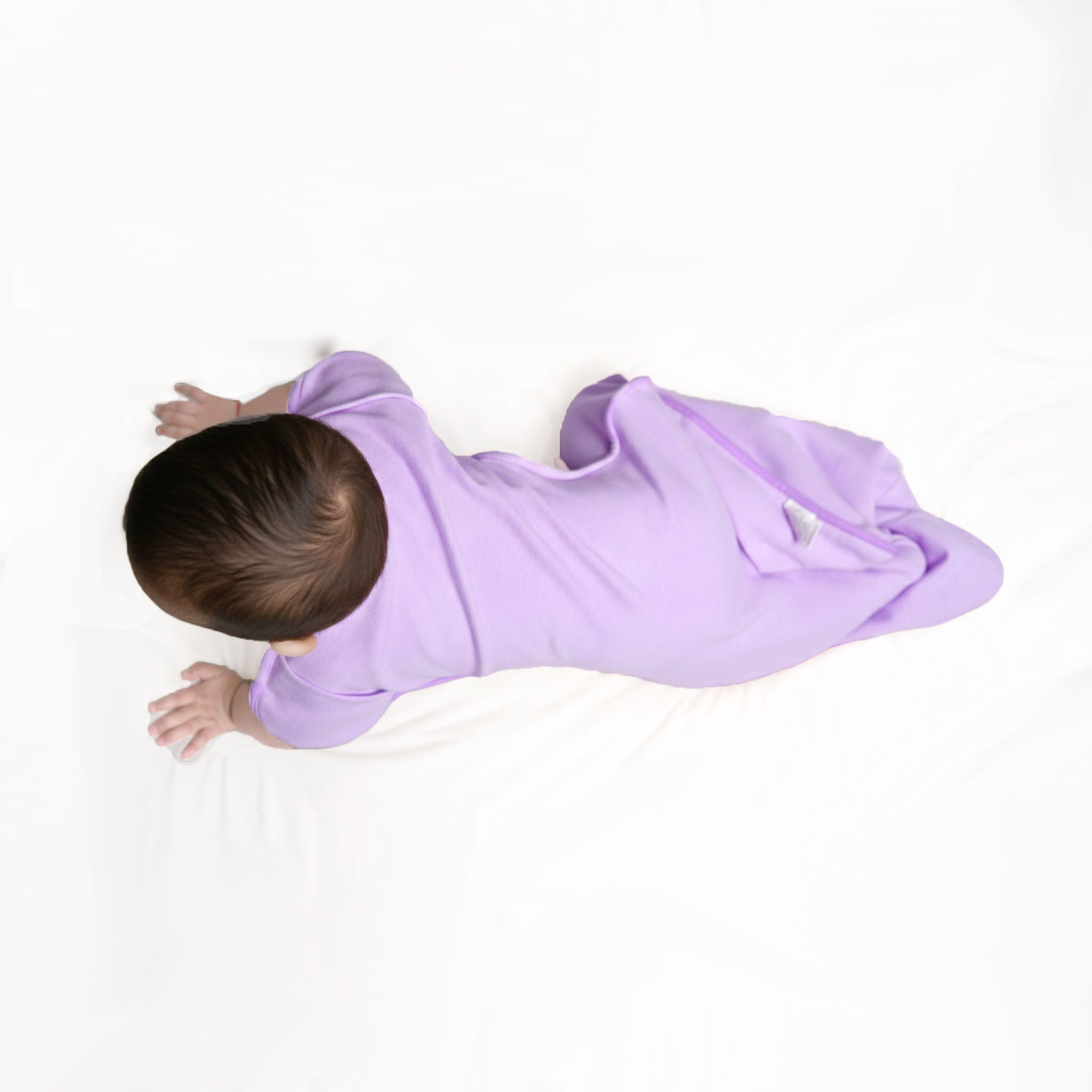 TRANSITIONAL POD SWADDLE FOR BABIES (0.6 TOG) - LILAC | TULO BABY