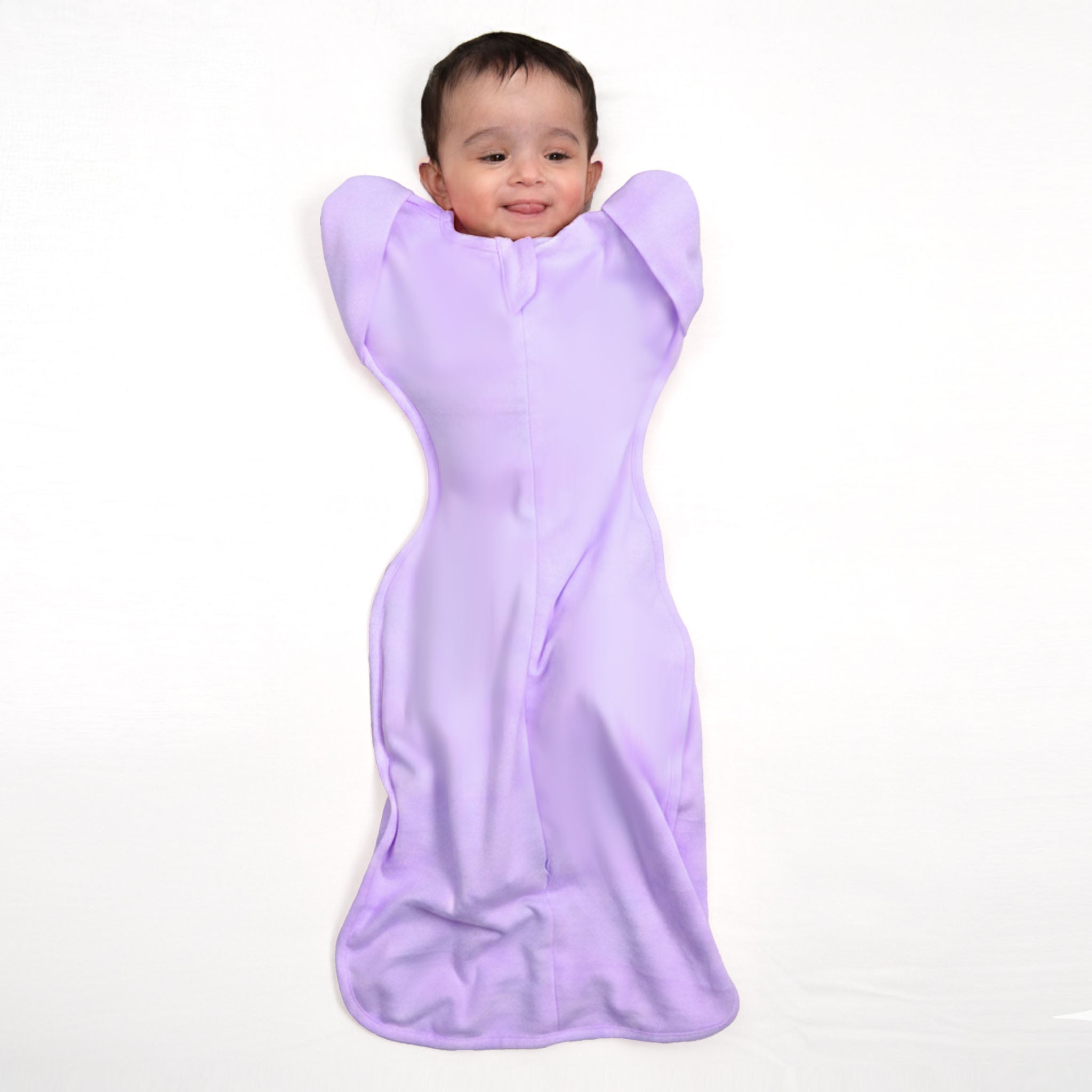 TRANSITIONAL POD SWADDLE FOR BABIES (1.2 TOG) - LILAC | TULO BABY
