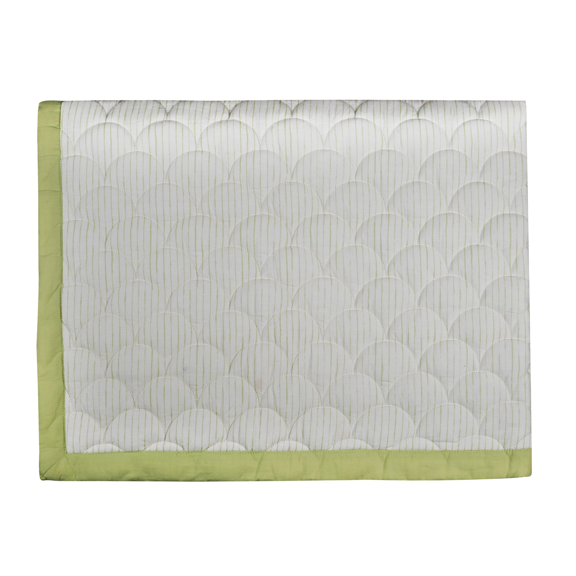 SHADOW LIME LINE QUILT - CLEARANCE