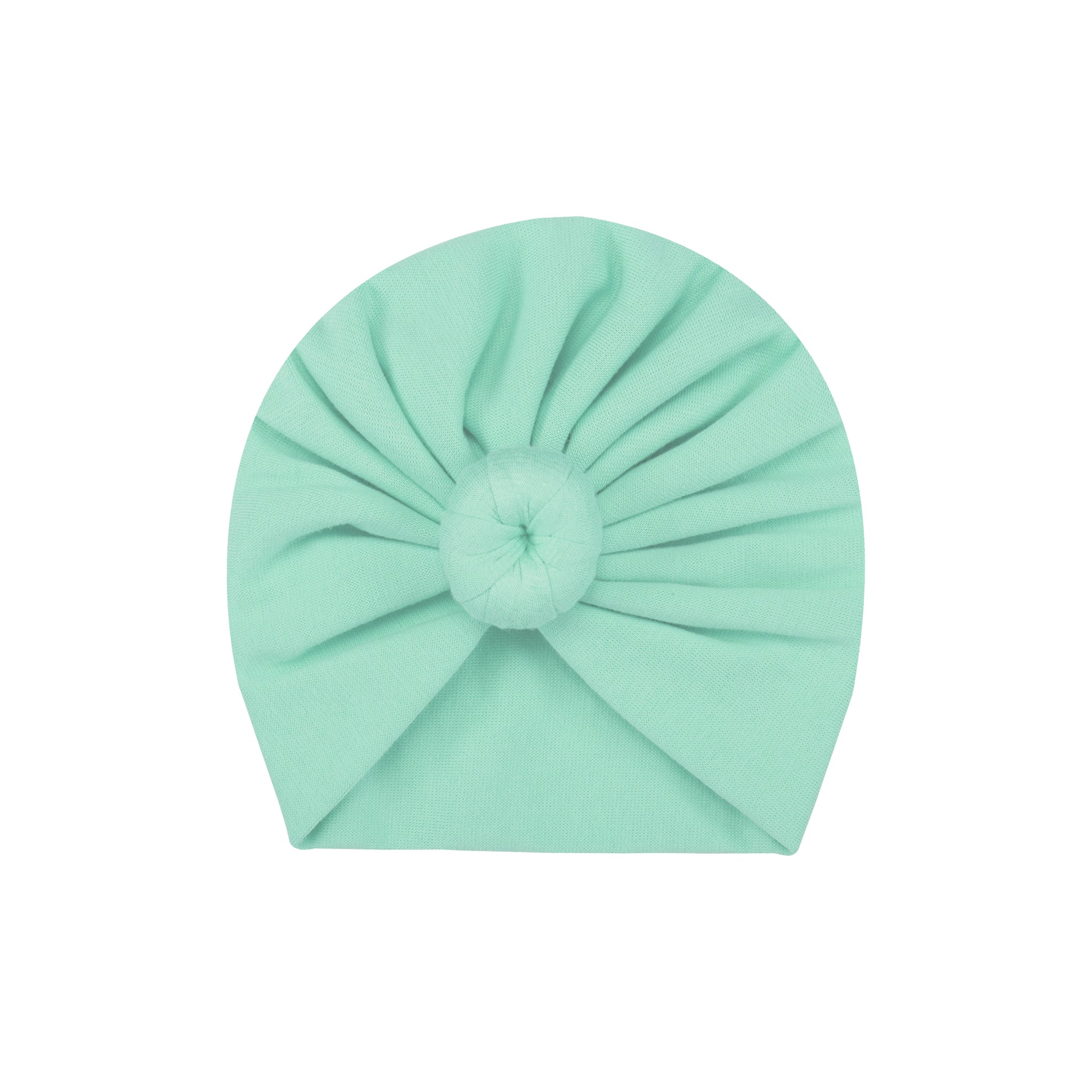 SEA GREEN KNOTTED TURBAN