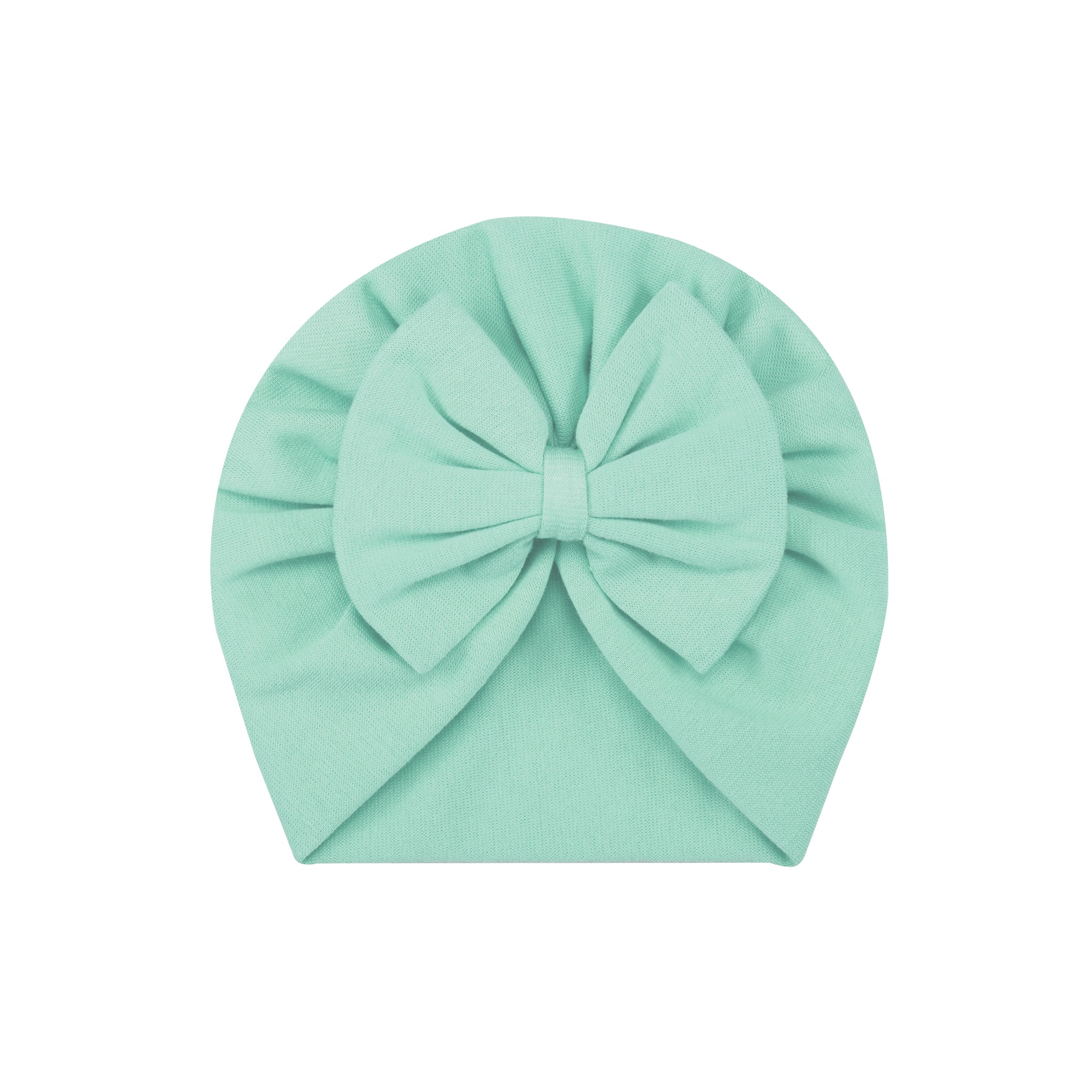 SEA GREEN BOW TURBAN