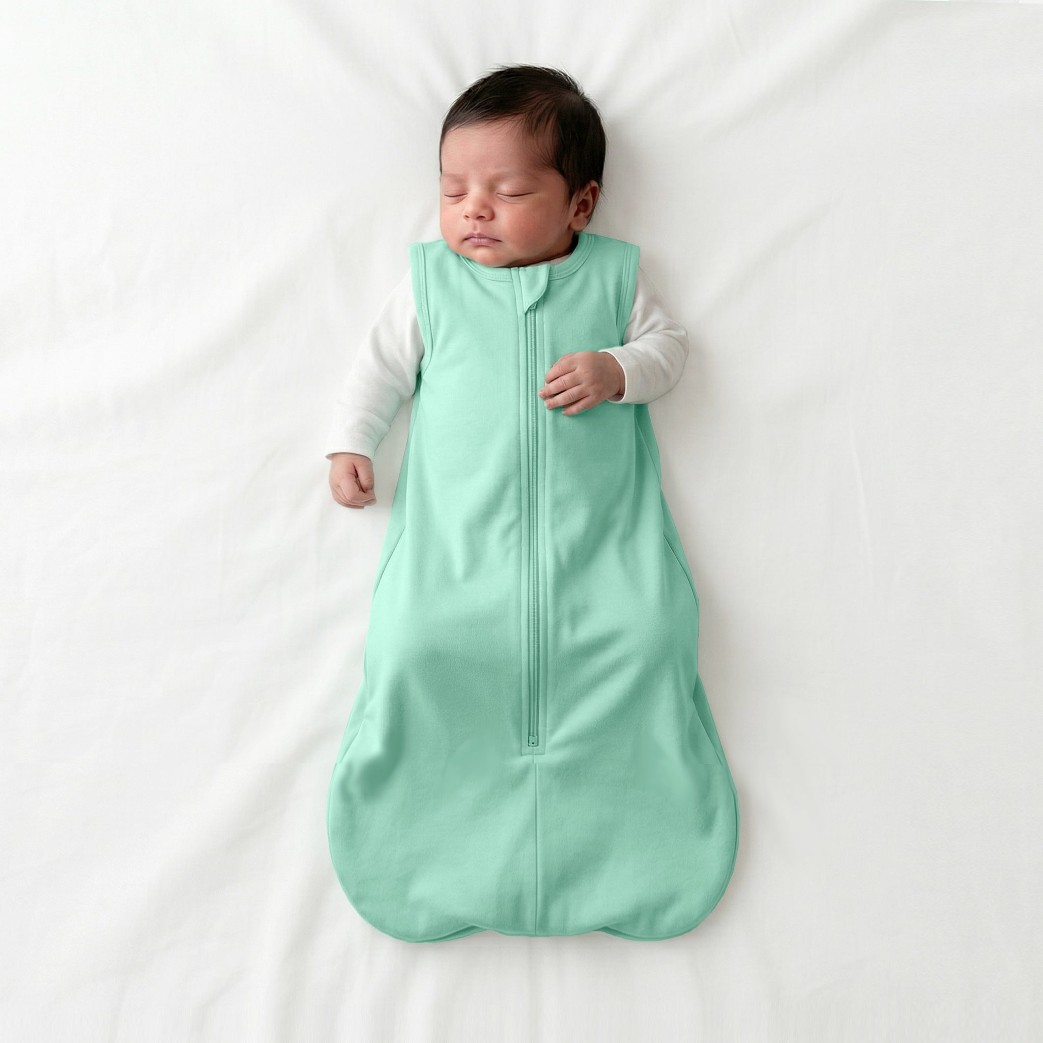 BABY SLEEPING BAG (1.2 TOG) - SEA GREEN | TULO BABY