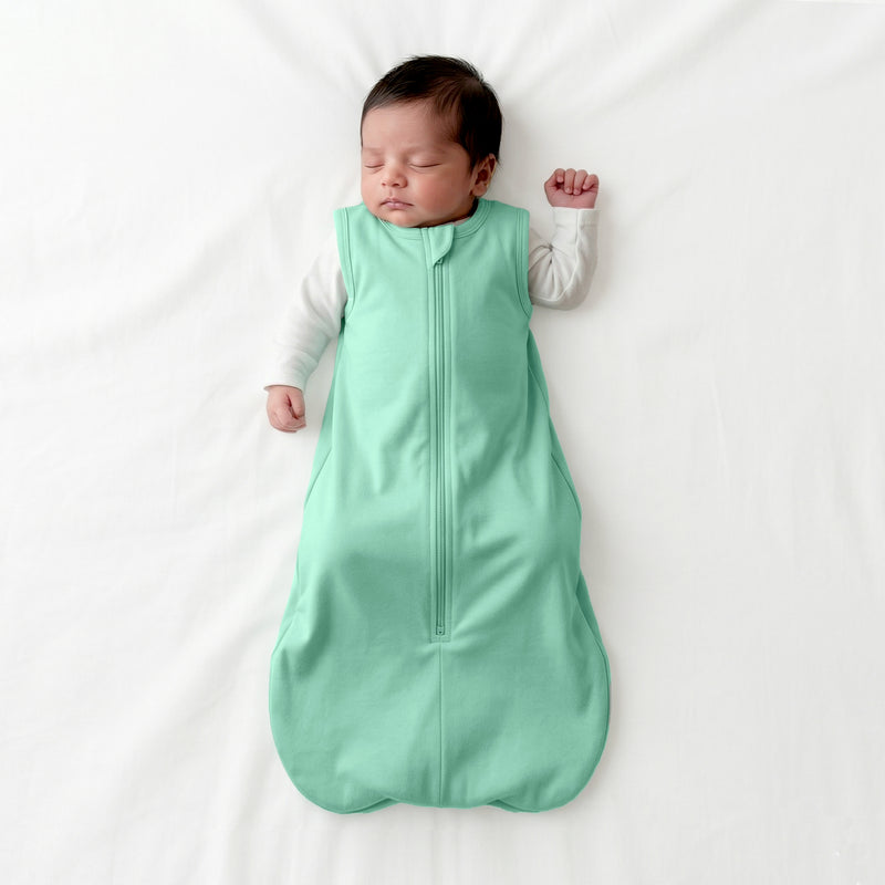 BABY SLEEPING BAG (1.2 TOG) - SEA GREEN | TULO BABY