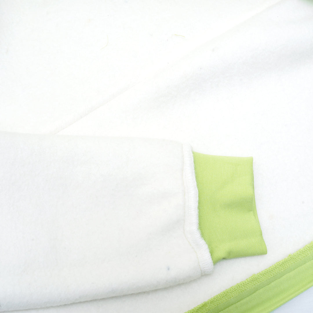 BABY SLEEPING BAG WITH FOOTIES AND SLEEVES (2.5 TOG) - SHADOW LIME | TULO BABY