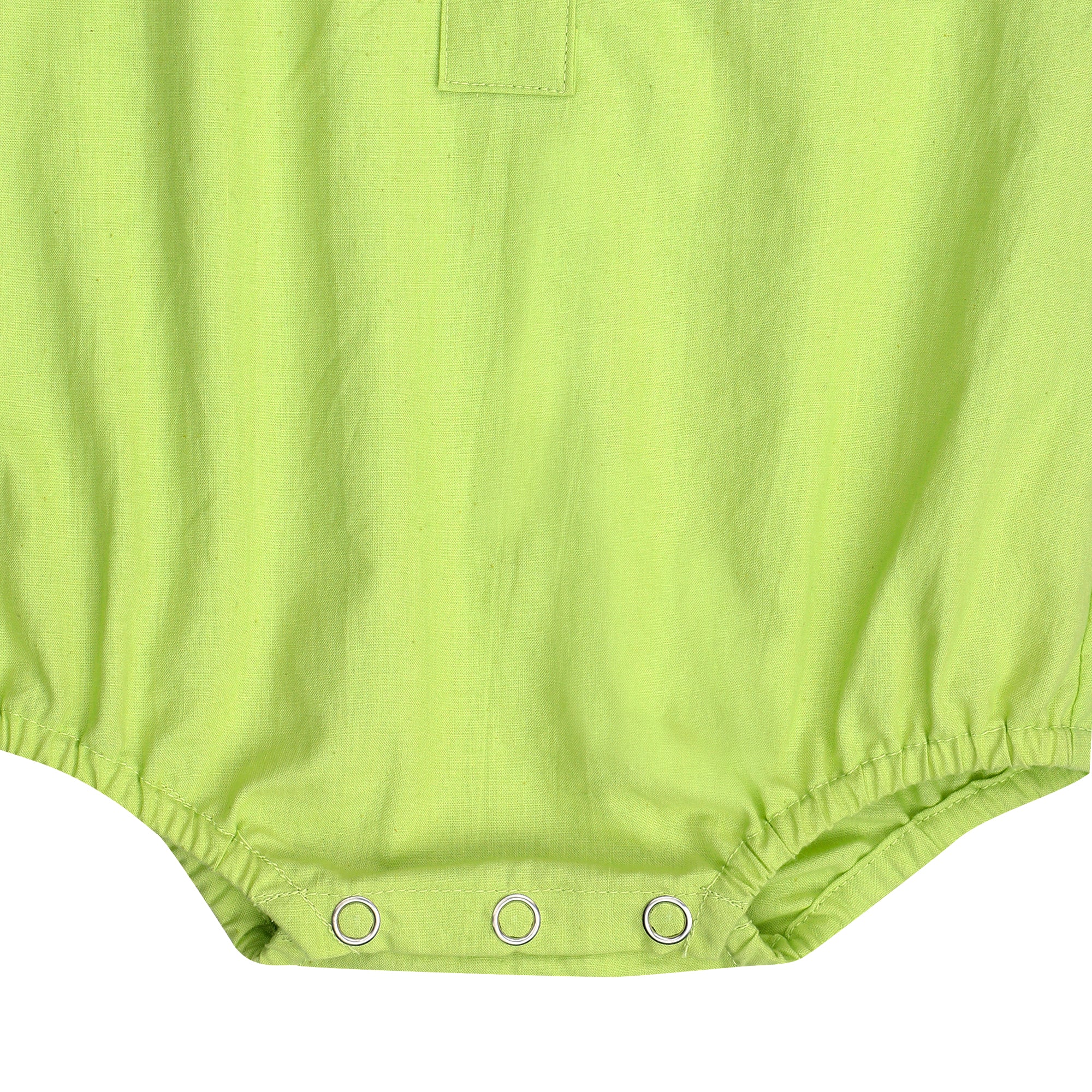 SHADOW LIME COTTON ONESIE