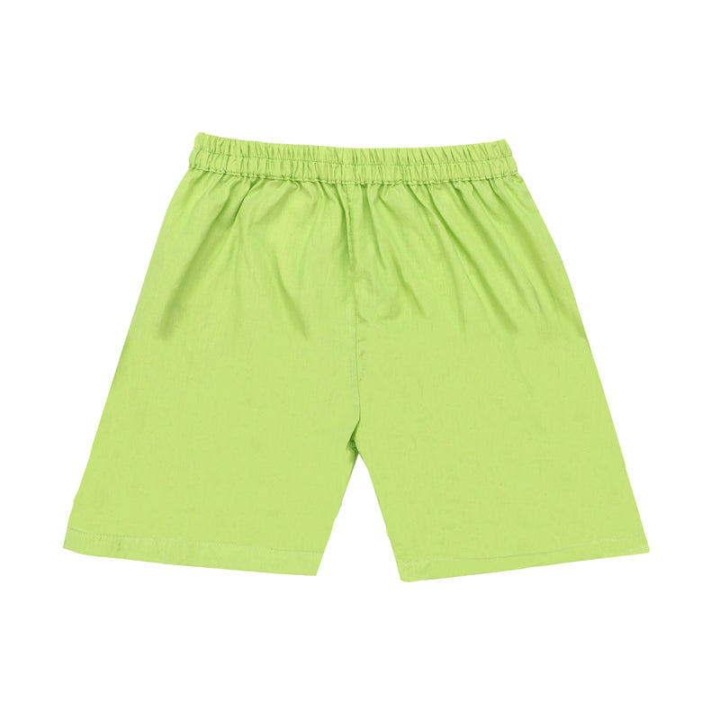 SHADOW LIME SHIRT AND SHORTS SET