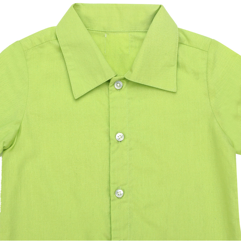 SHADOW LIME SHIRT AND SHORTS SET