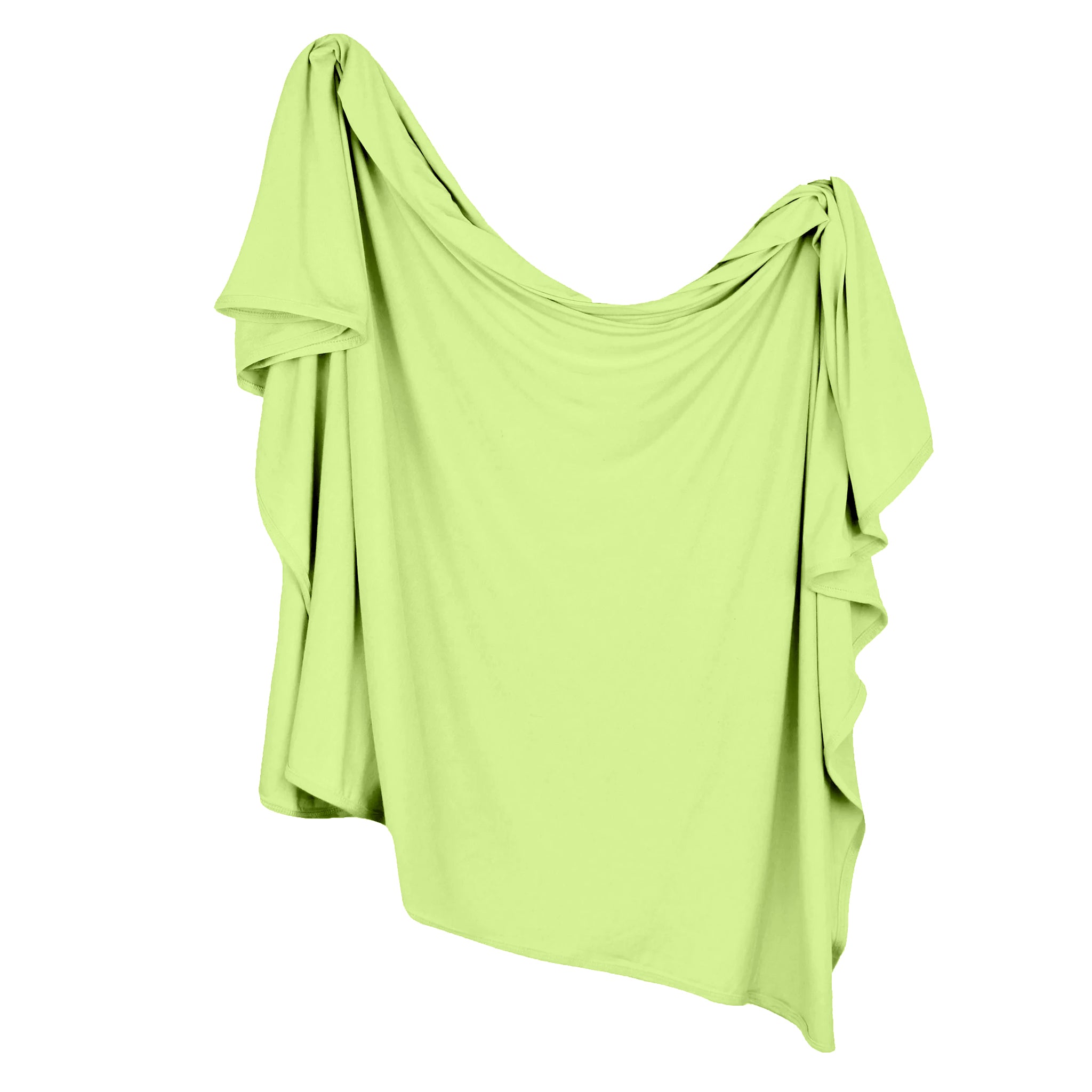 SHADOW LIME STRETCHY JERSEY SWADDLE BLANKET