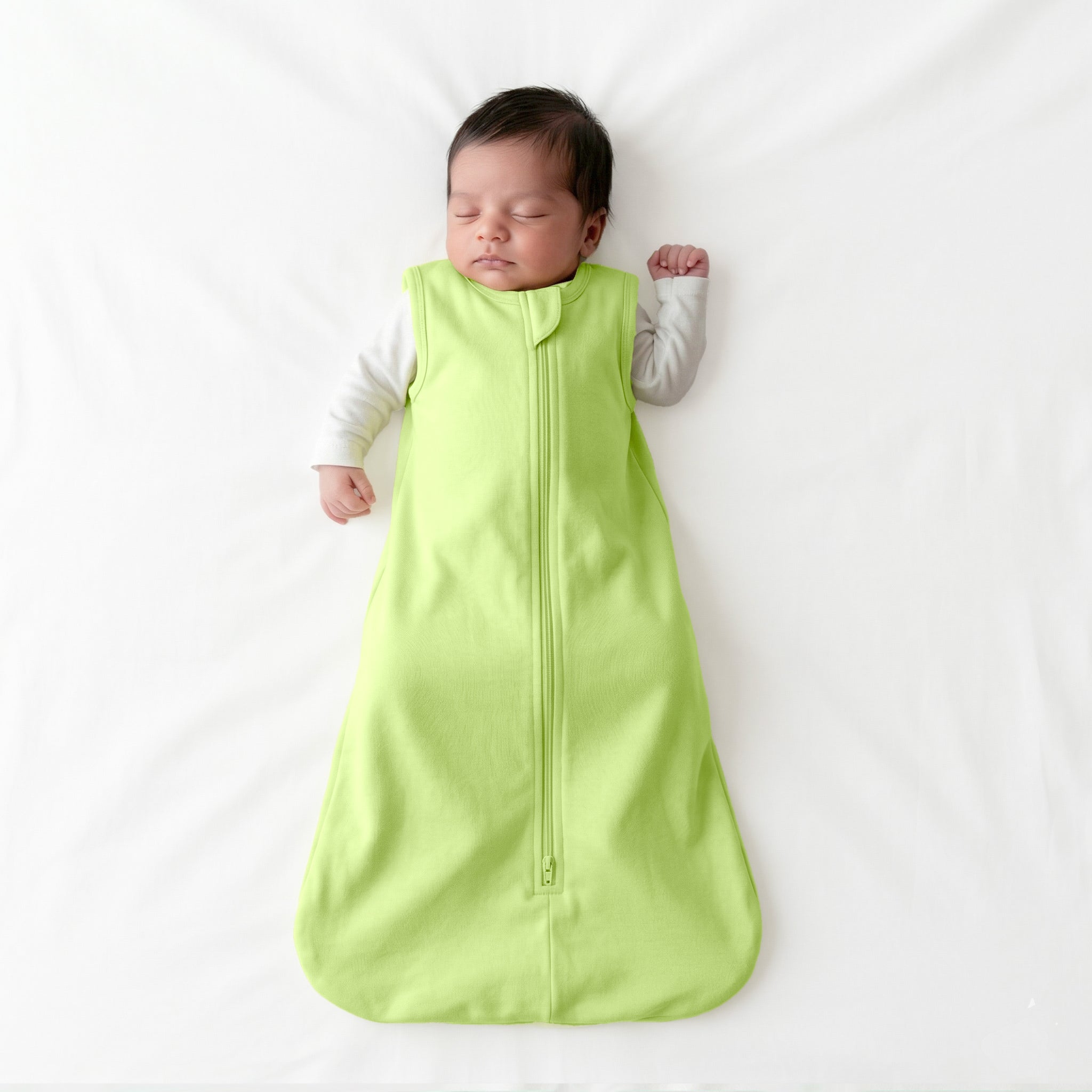 BABY SLEEPING BAG (1.2 TOG) - SHADOW LIME | TULO BABY