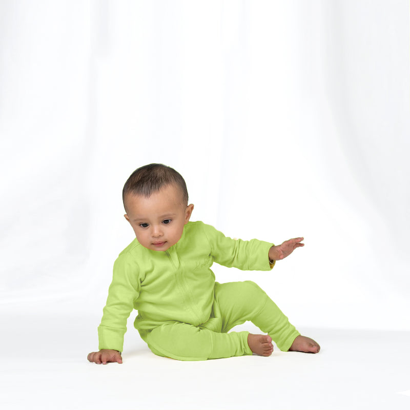 SLEEPSUIT (0.6 TOG) - SHADOW LIME | TULO BABY