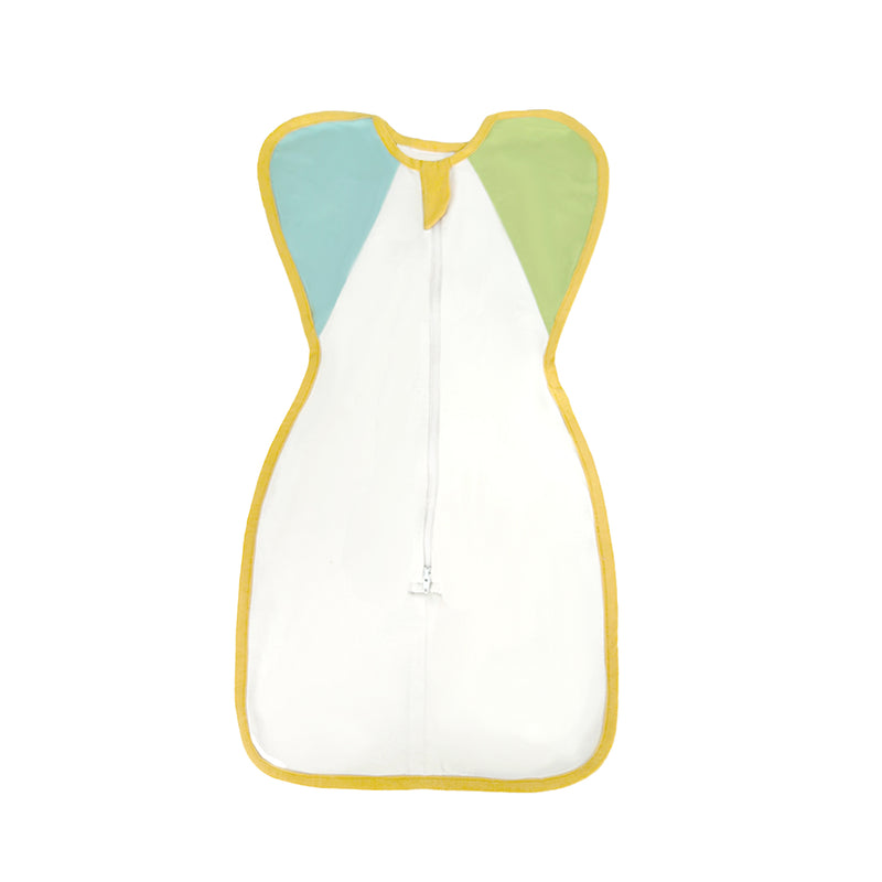 SLEEPING POD SWADDLE FOR BABIES (0.6 TOG) - SHADOW LIME CANTON | TULO BABY